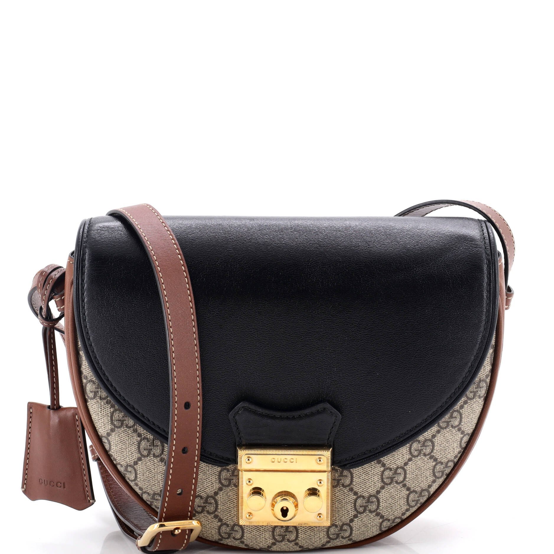 Leather crossbody bag