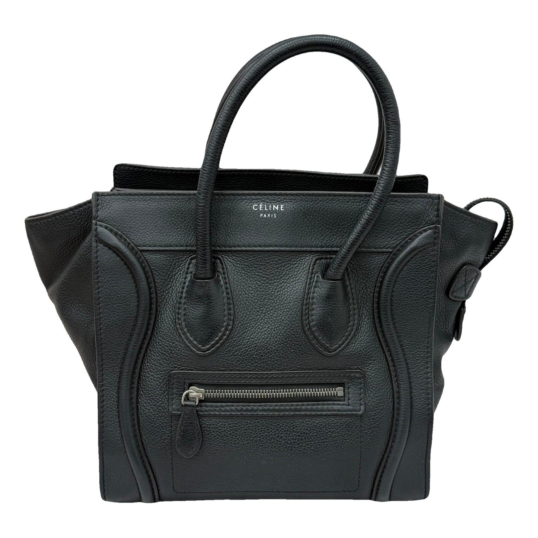 Luggage leather handbag