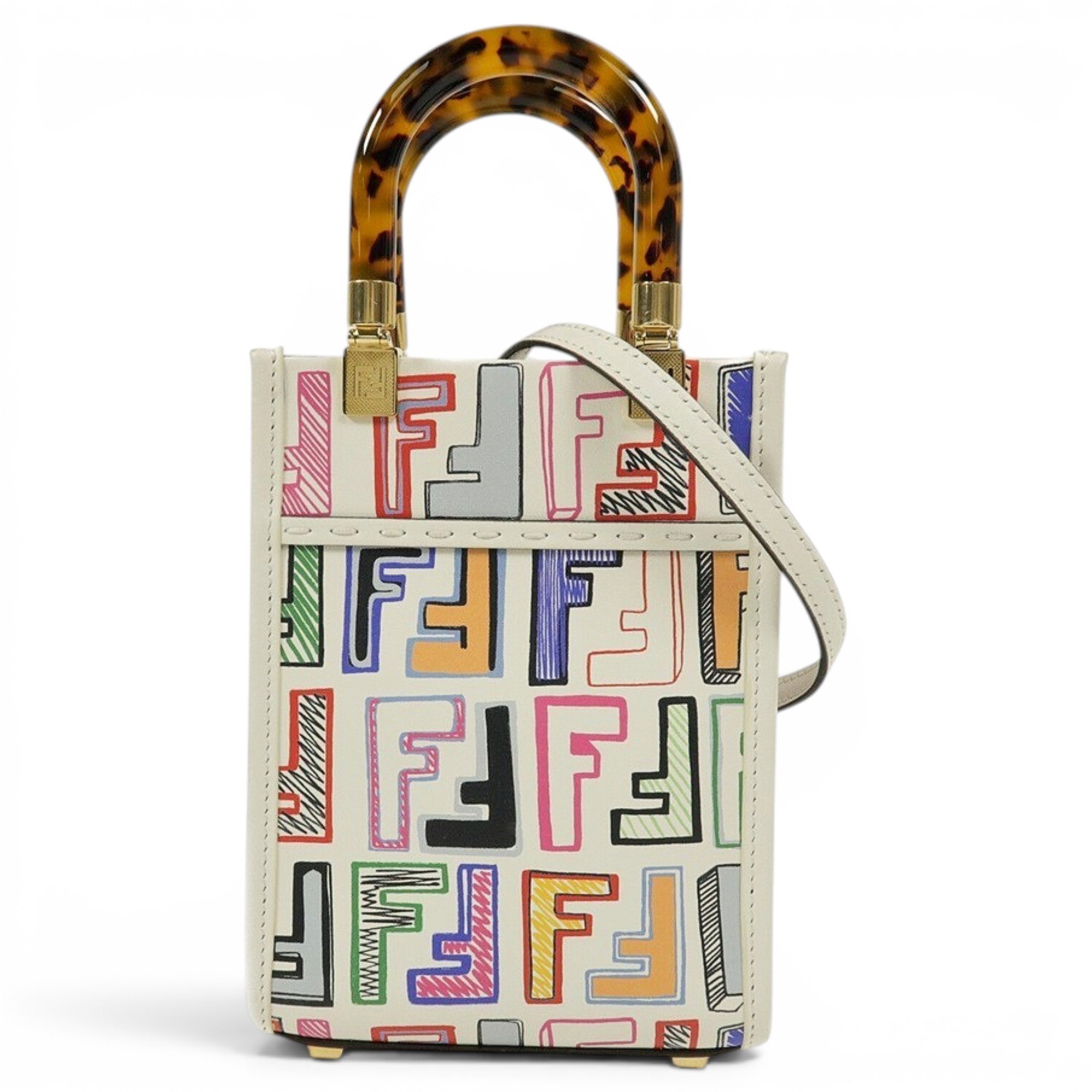 Sunshine leather tote