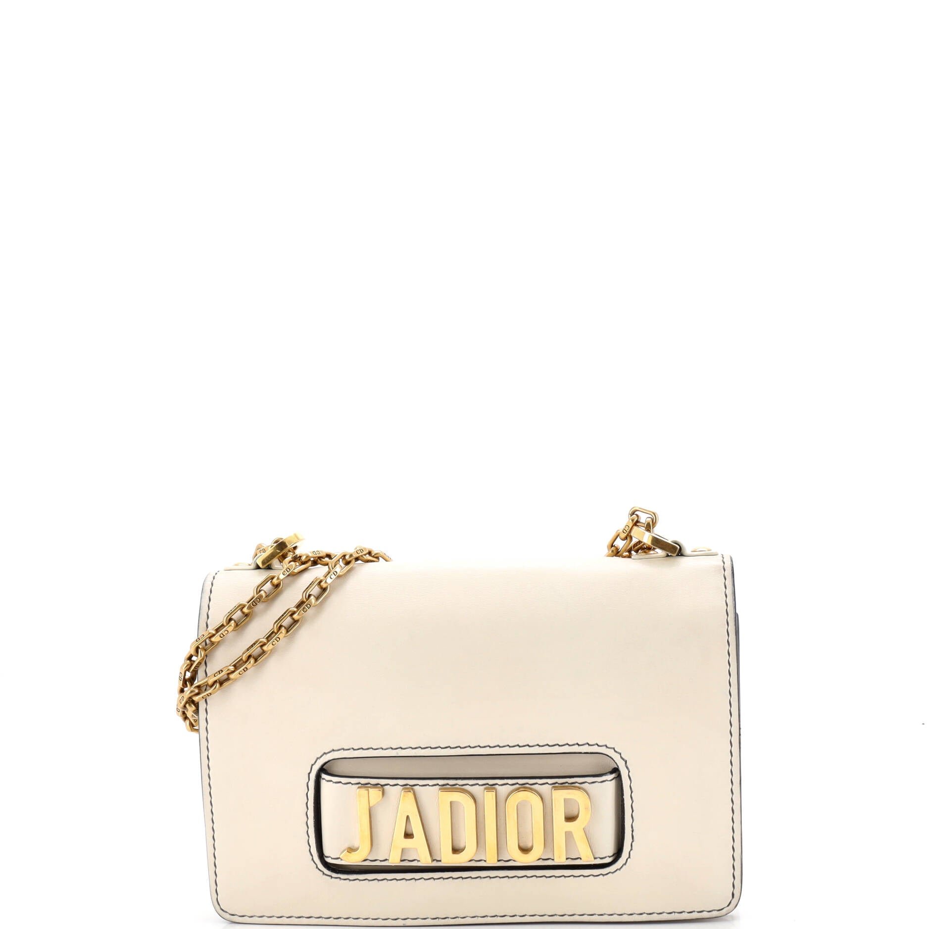 J'Adior Flap Bag Leather Medium