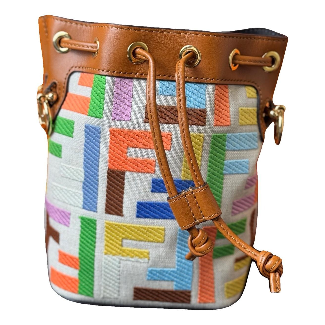 Mon Trésor leather handbag