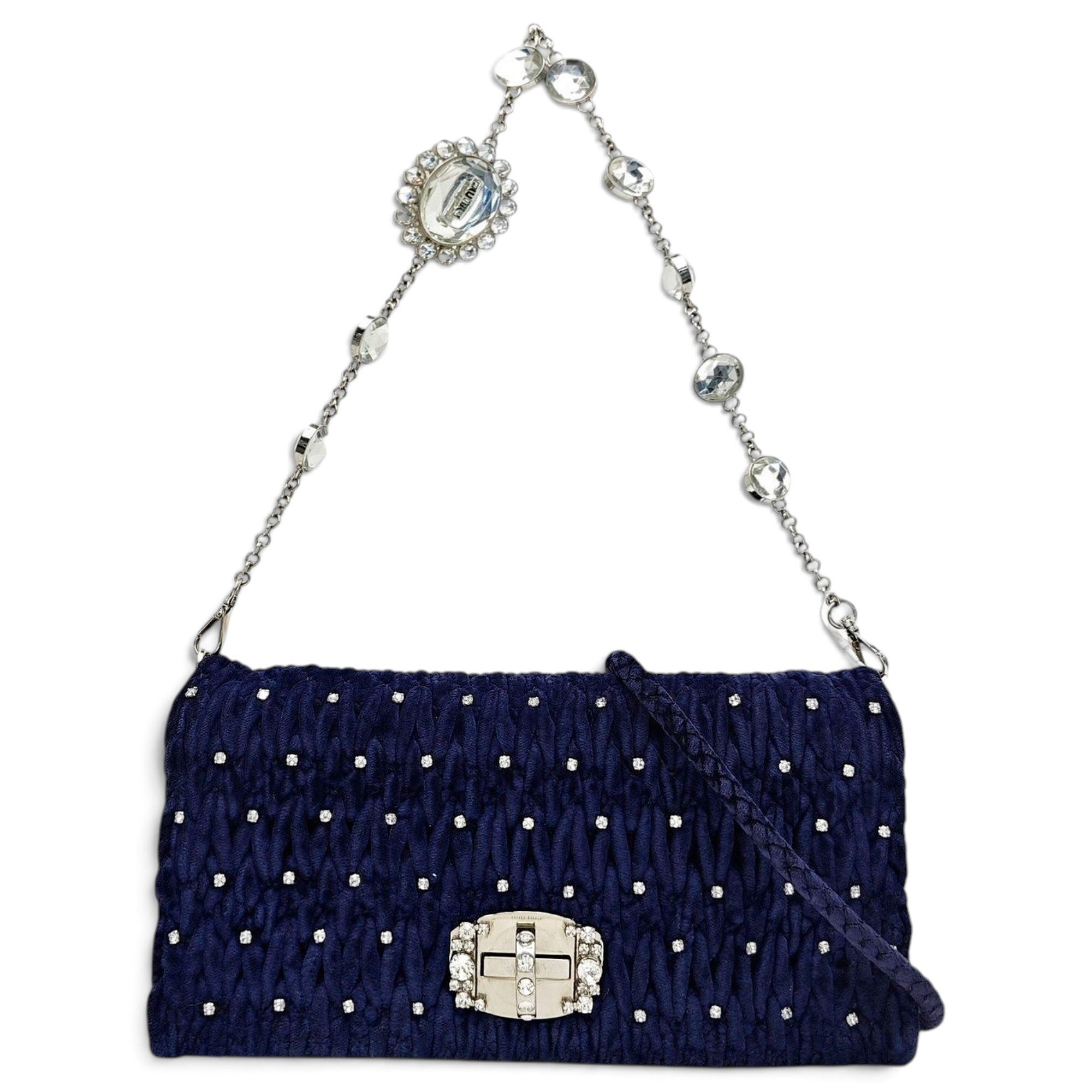 Velvet handbag