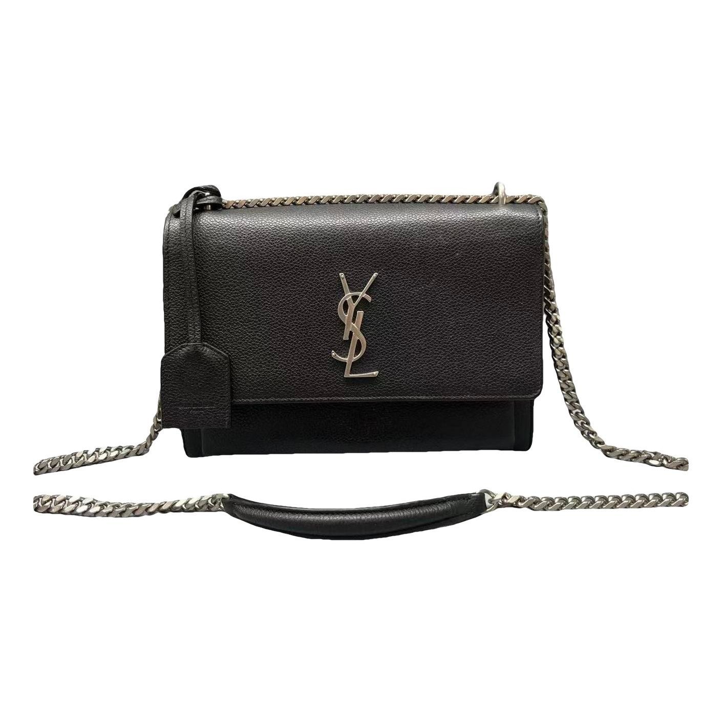 Sunset leather handbag