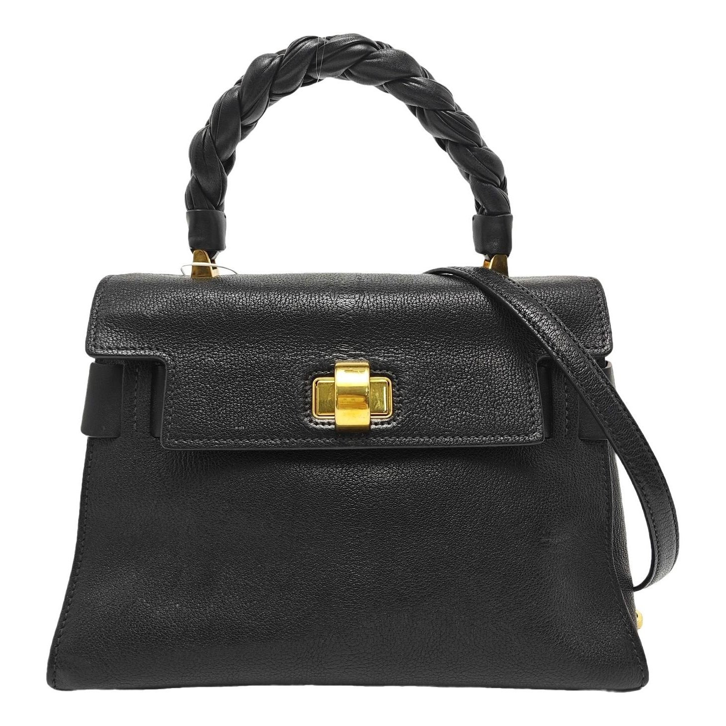 Leather handbag
