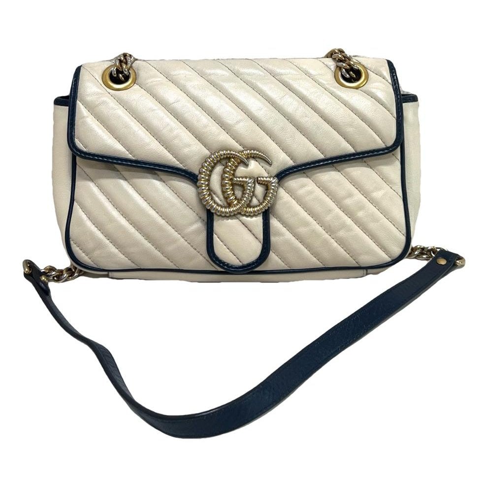 GG Marmont Flap leather handbag