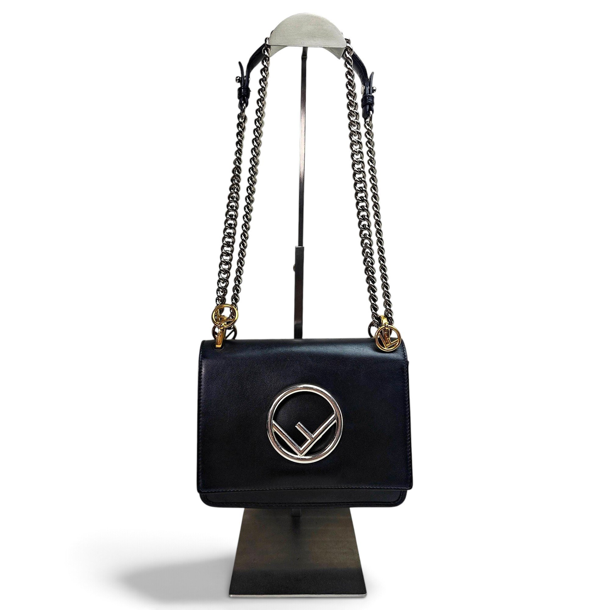 Kan I Logo leather handbag