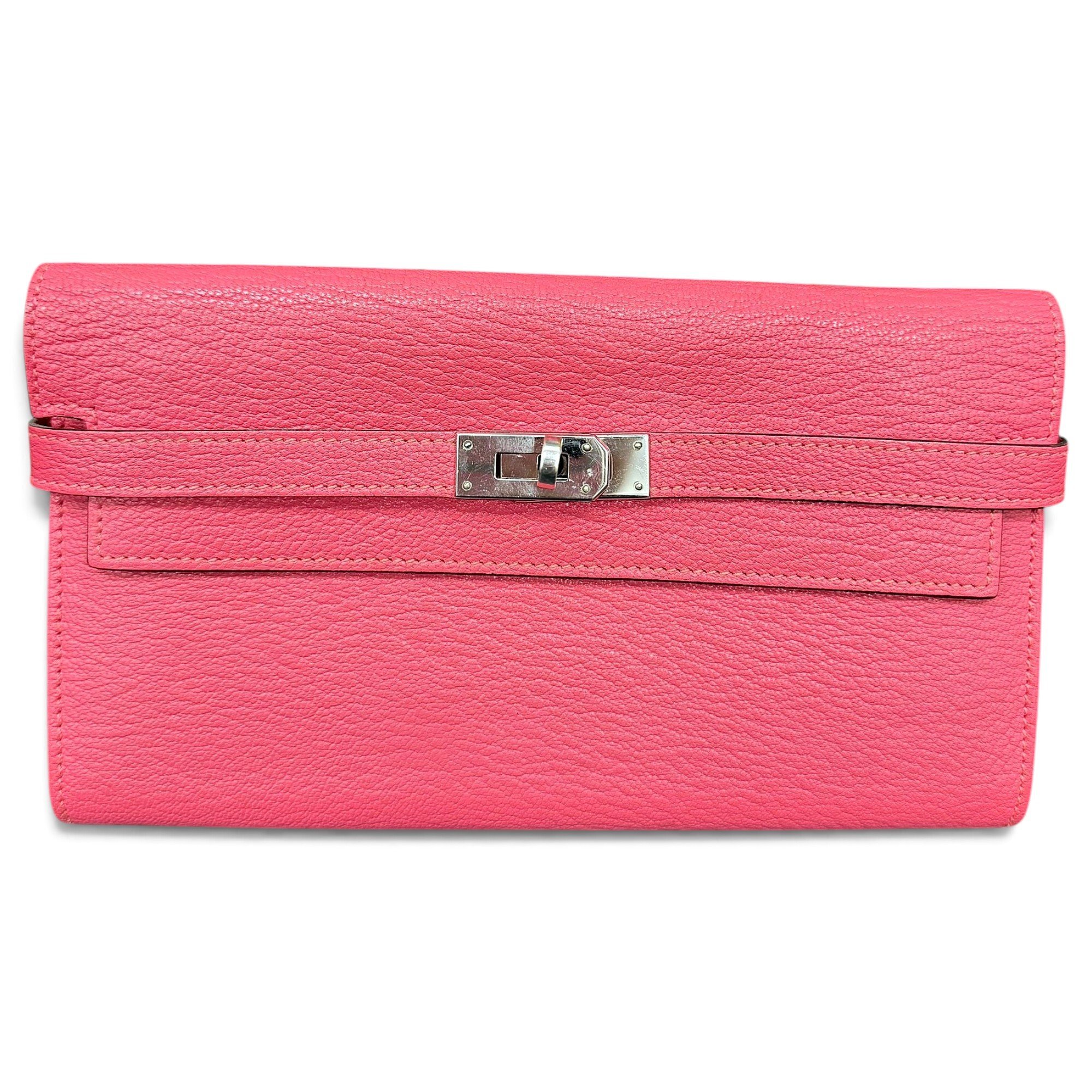 Kelly to go leather clutch bag