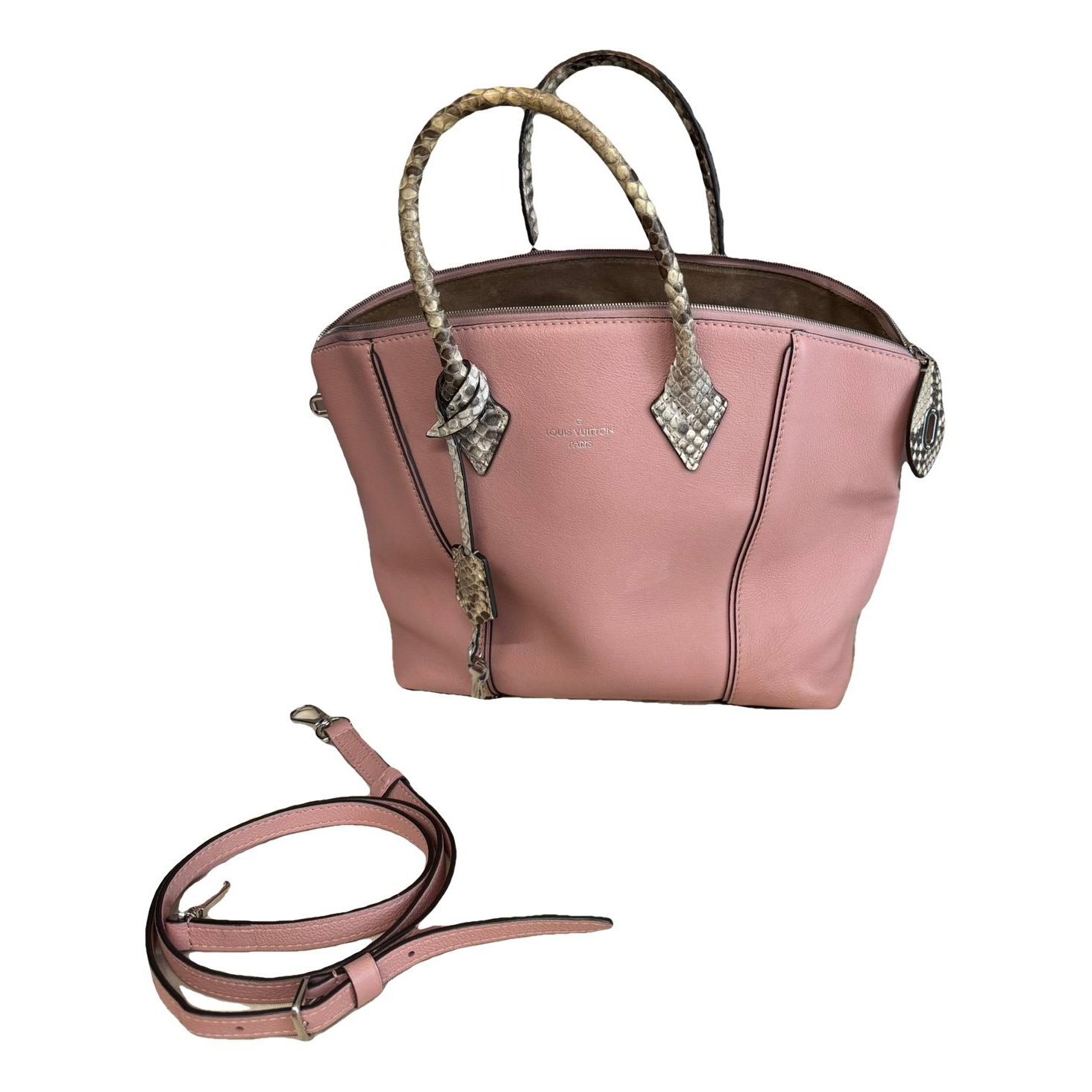 Soft Lockit leather handbag