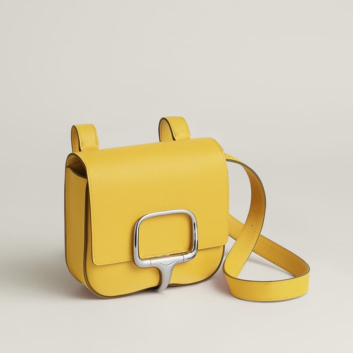 Jaune De Naples Hermès Della Cavalleria Mini Bag II