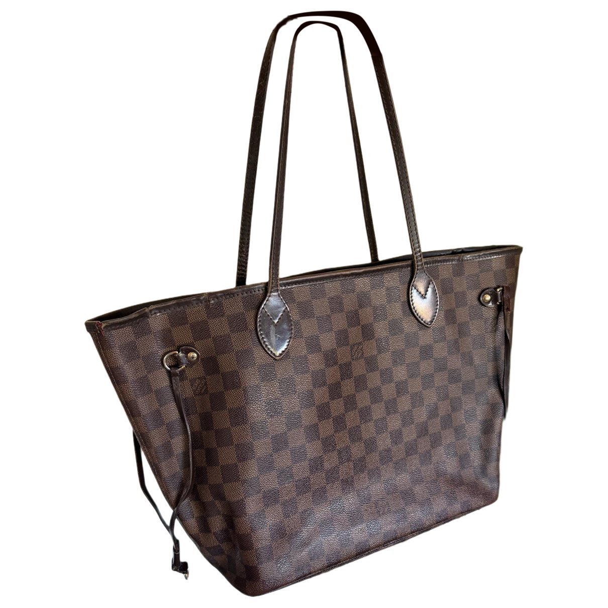 Louis Vuitton Neverfull leather tote