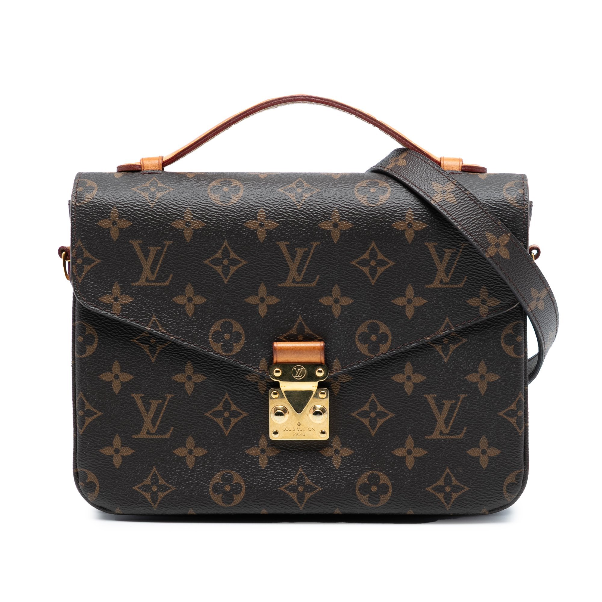 Metis leather handbag