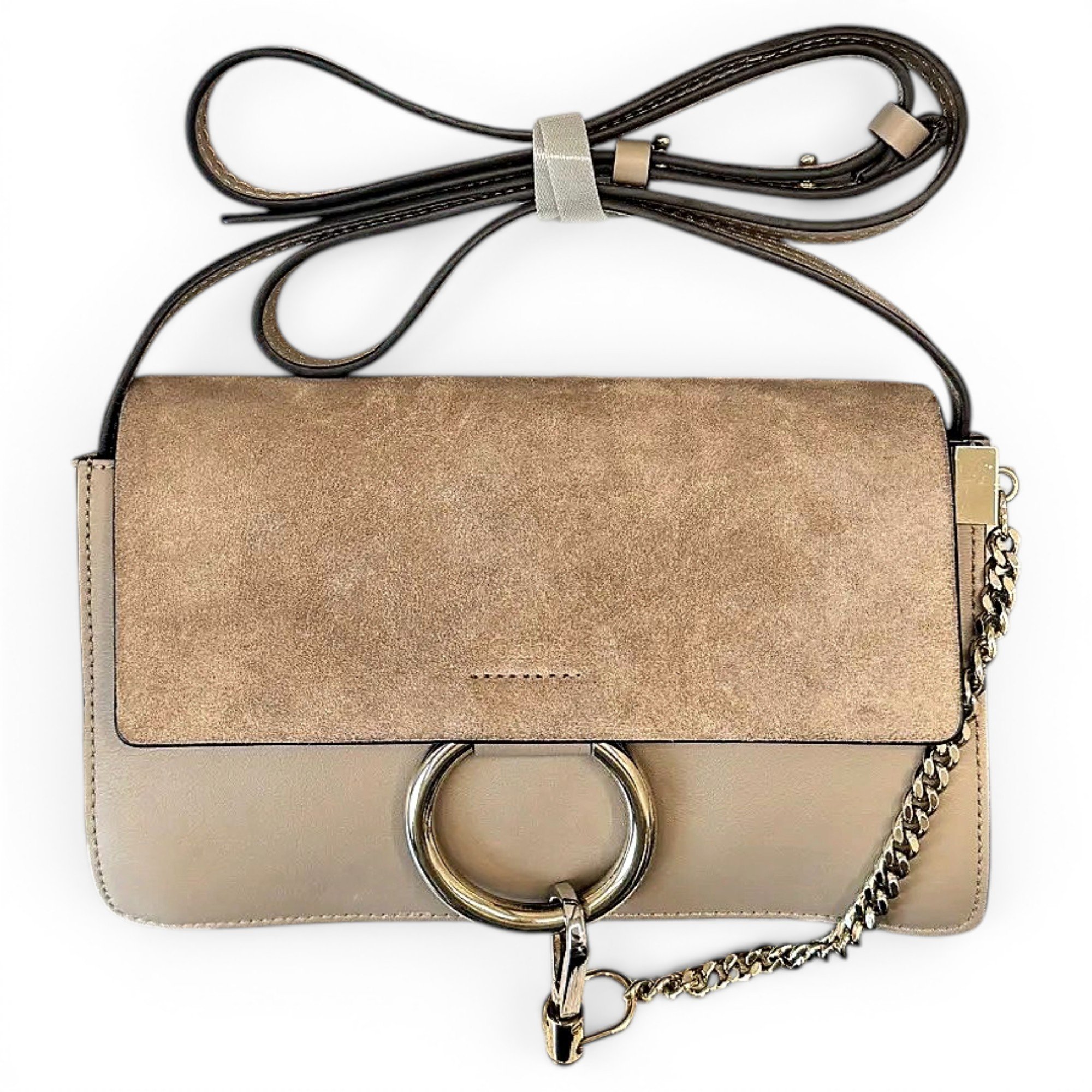 Faye leather crossbody bag