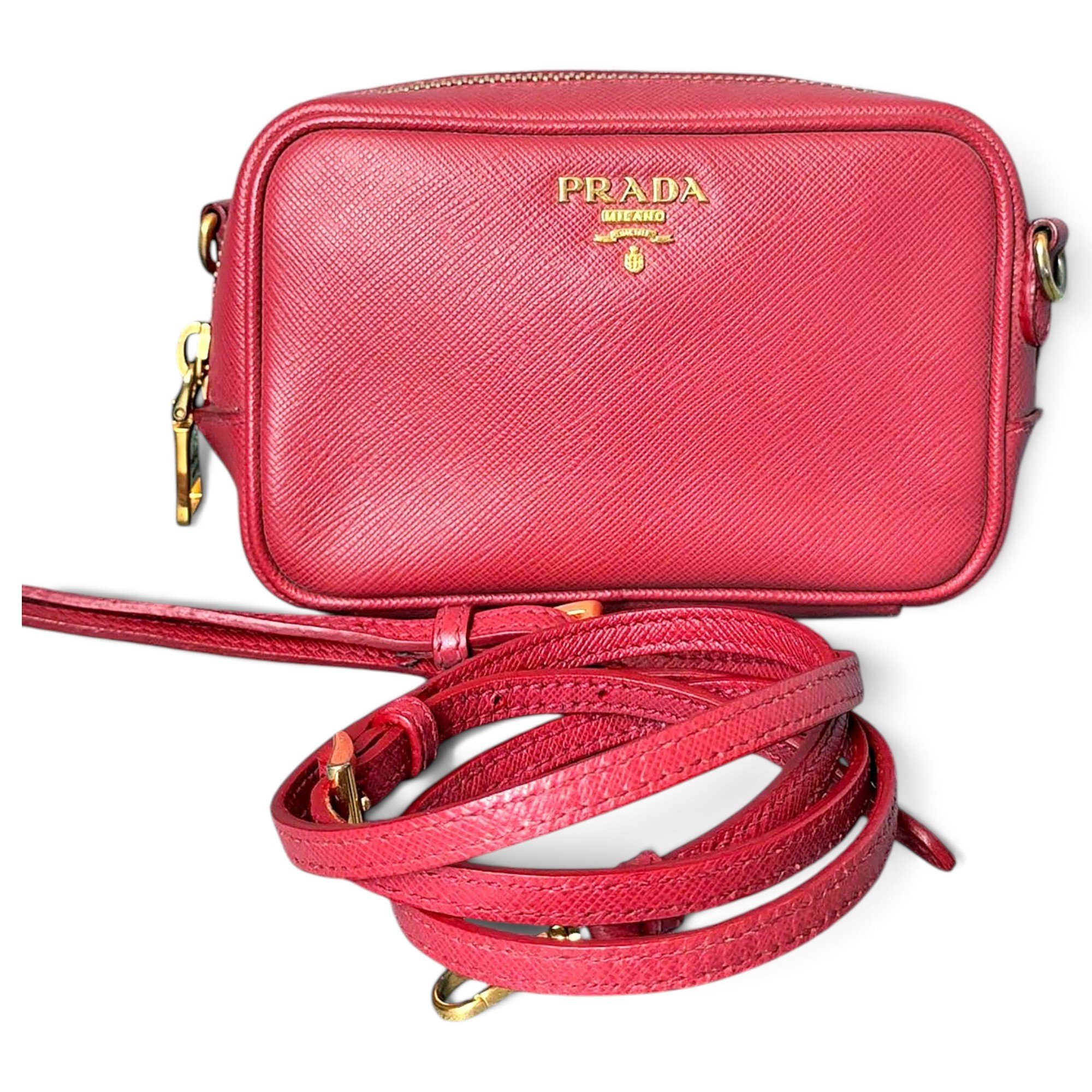 Leather crossbody bag
