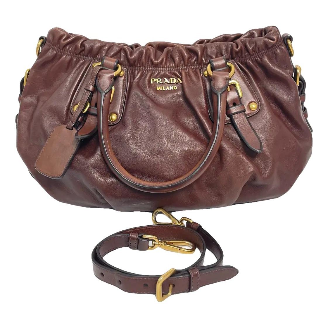 Leather handbag