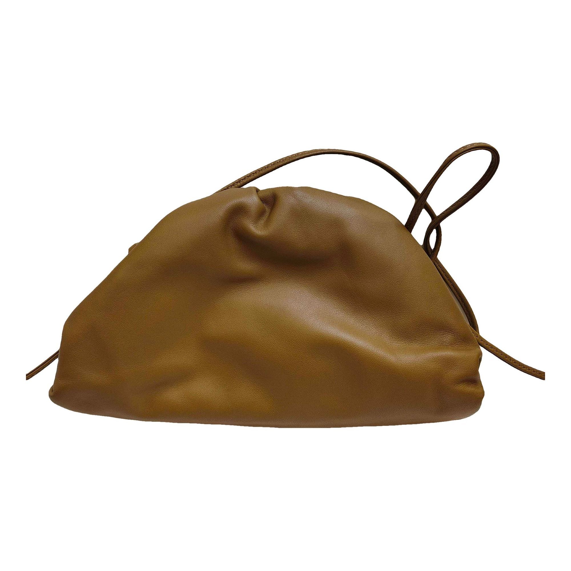 Pouch leather crossbody bag