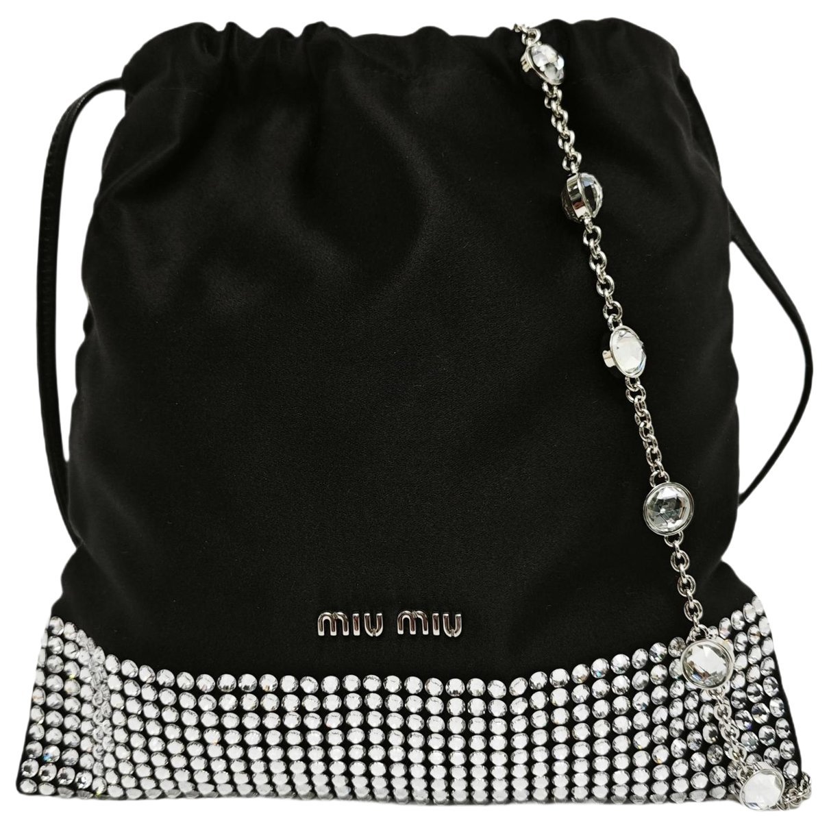 Silk crossbody bag