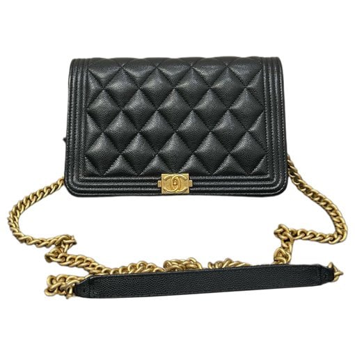 Boy leather crossbody bag