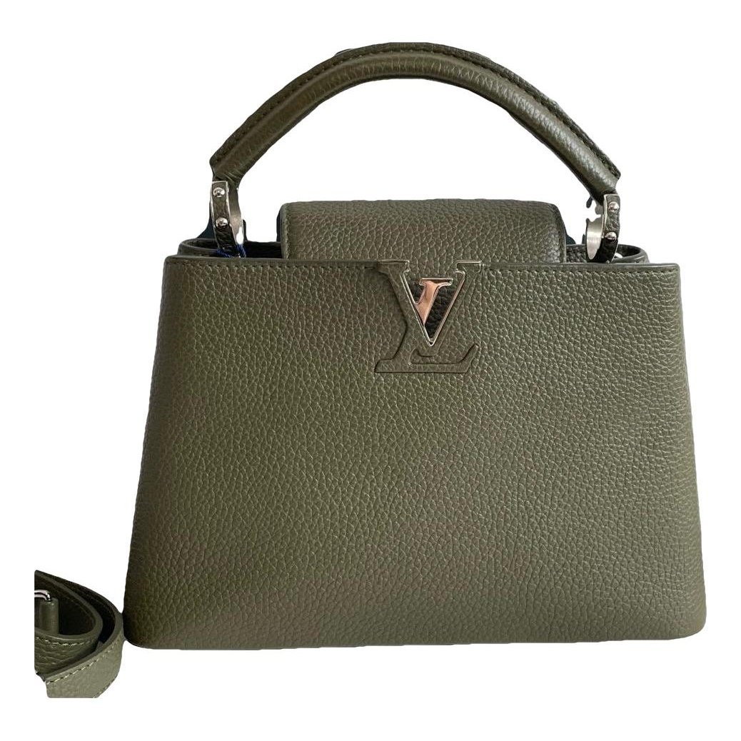 Capucines leather handbag