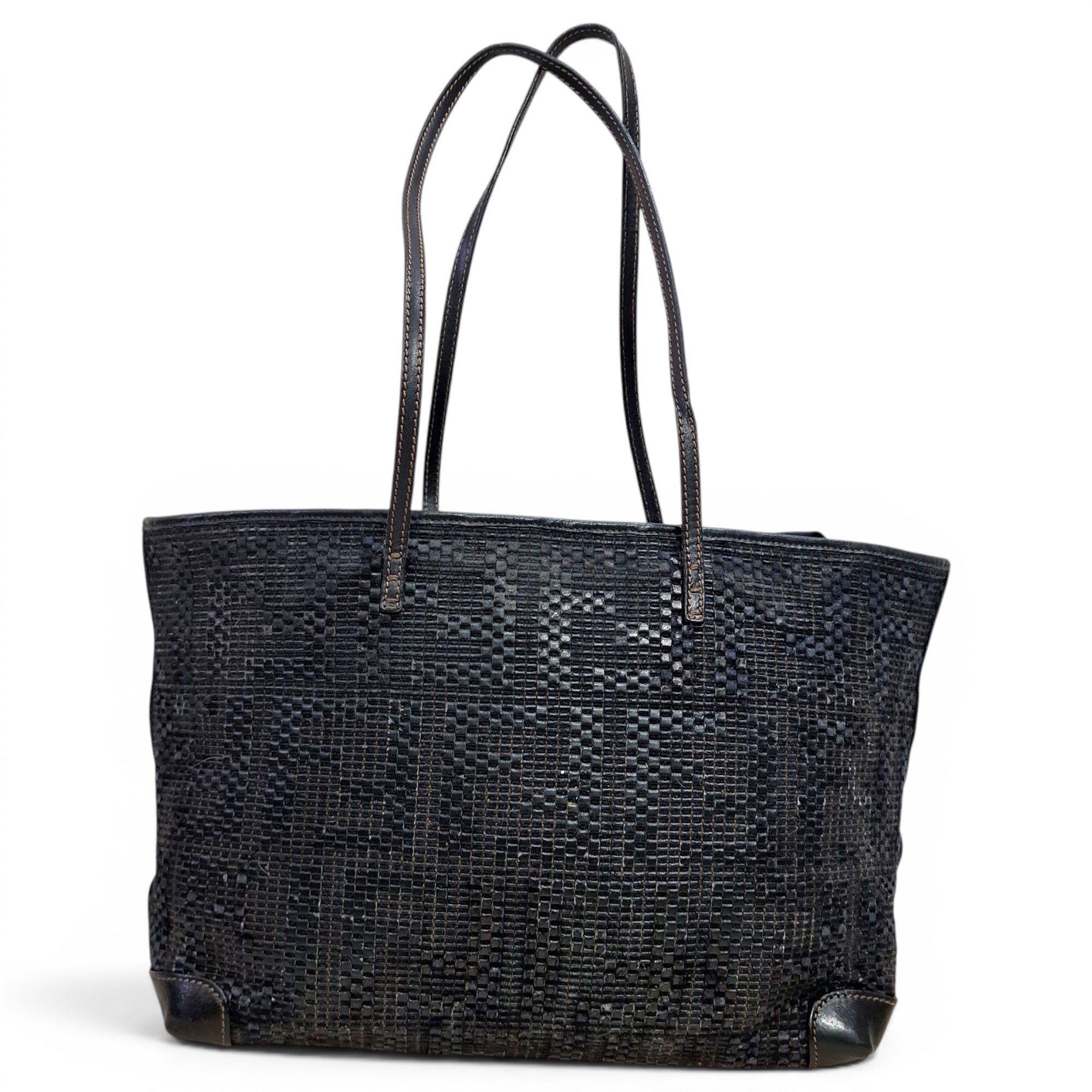 Leather tote