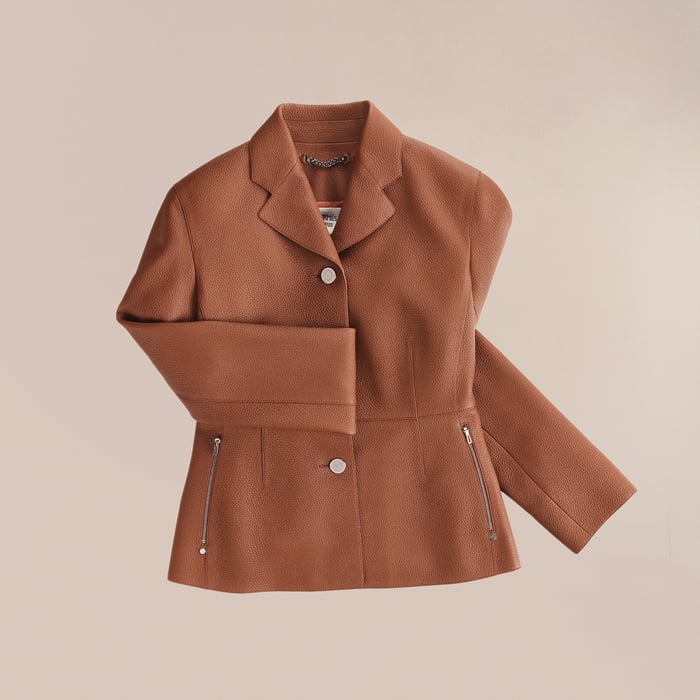 Marron Fauve Equestrian Jacket