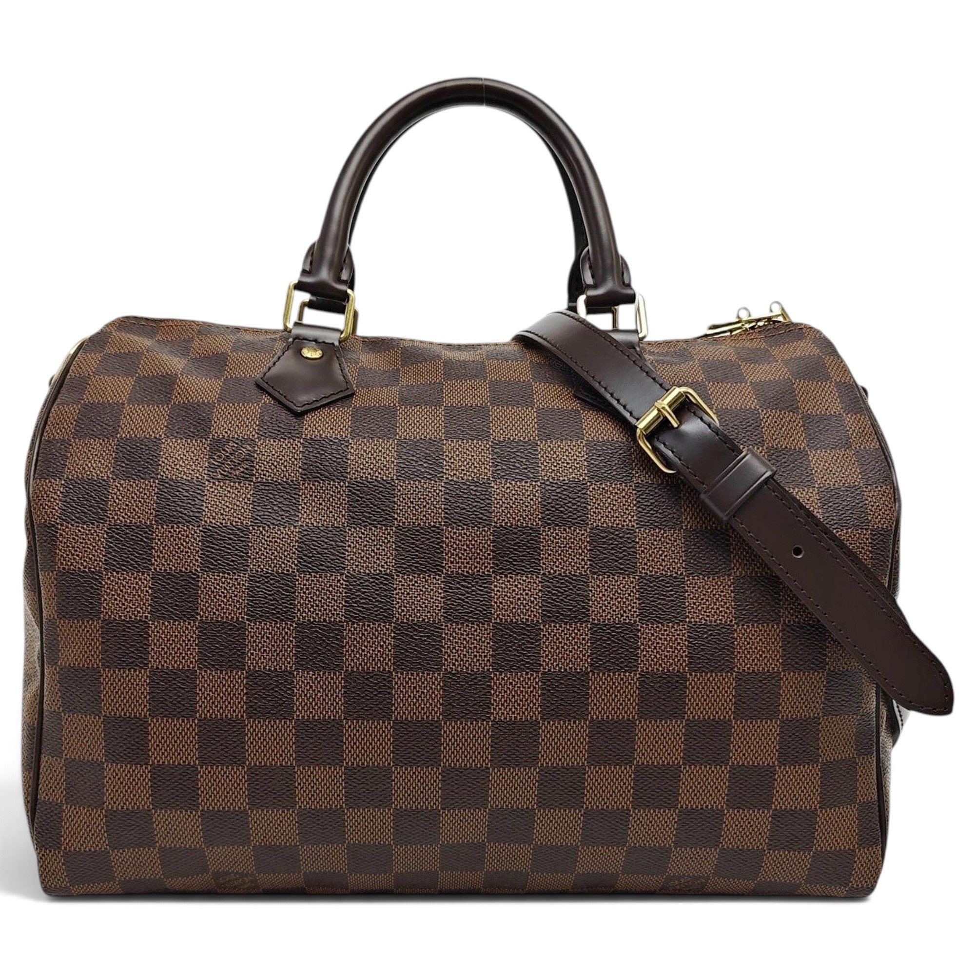 Nano Speedy / Mini HL leather handbag