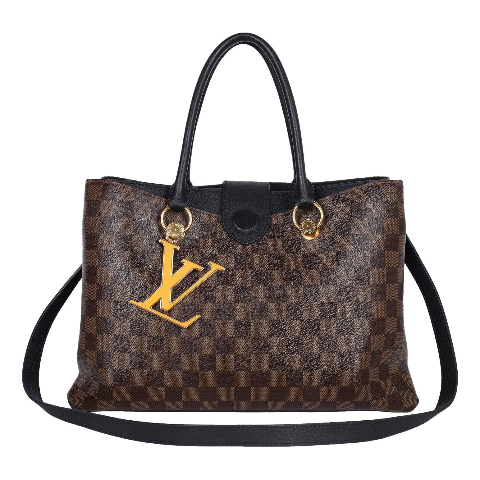 LV Riverside leather handbag