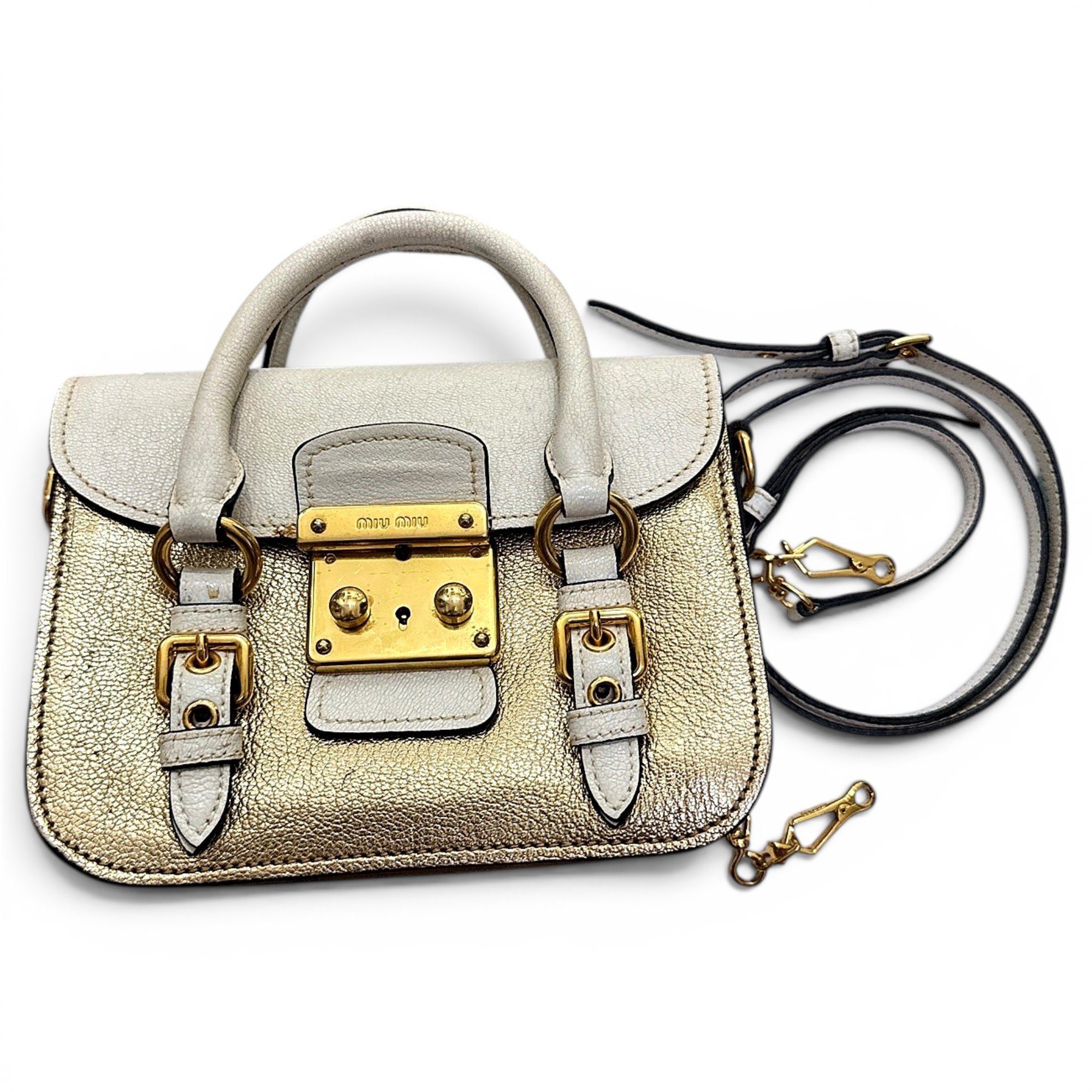 Leather crossbody bag