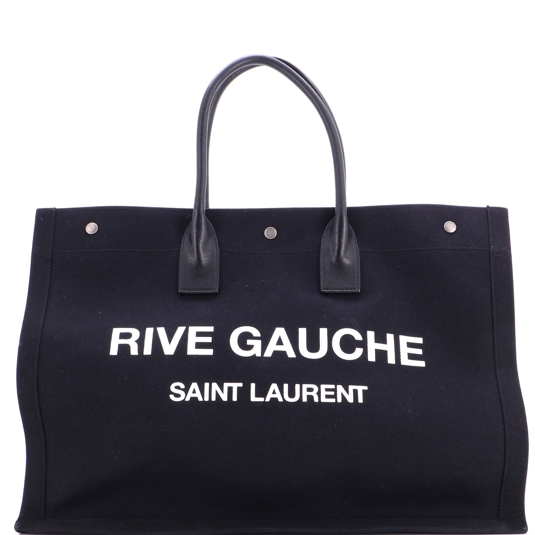 Rive Gauche Shopper Tote Canvas Large