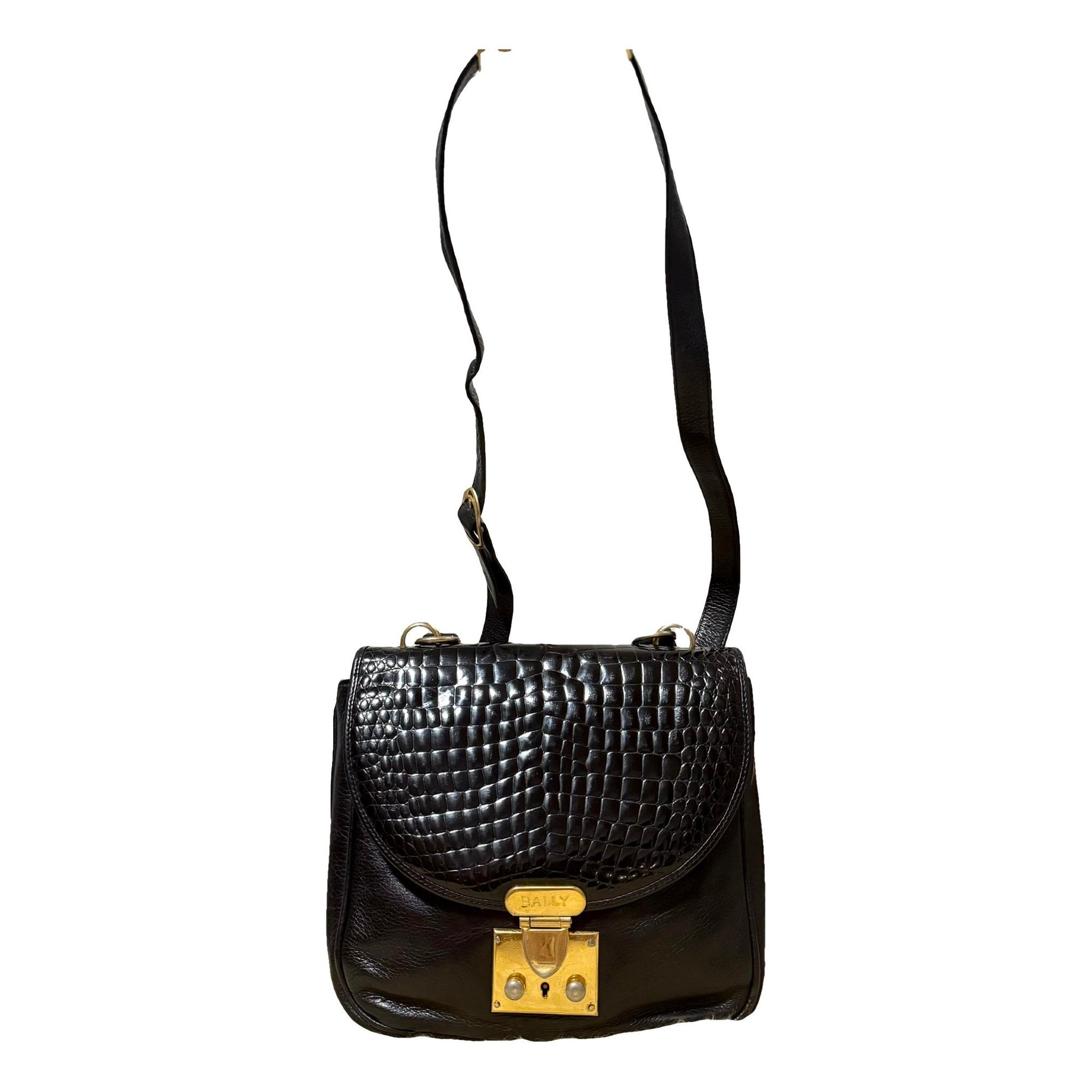 Leather crossbody bag