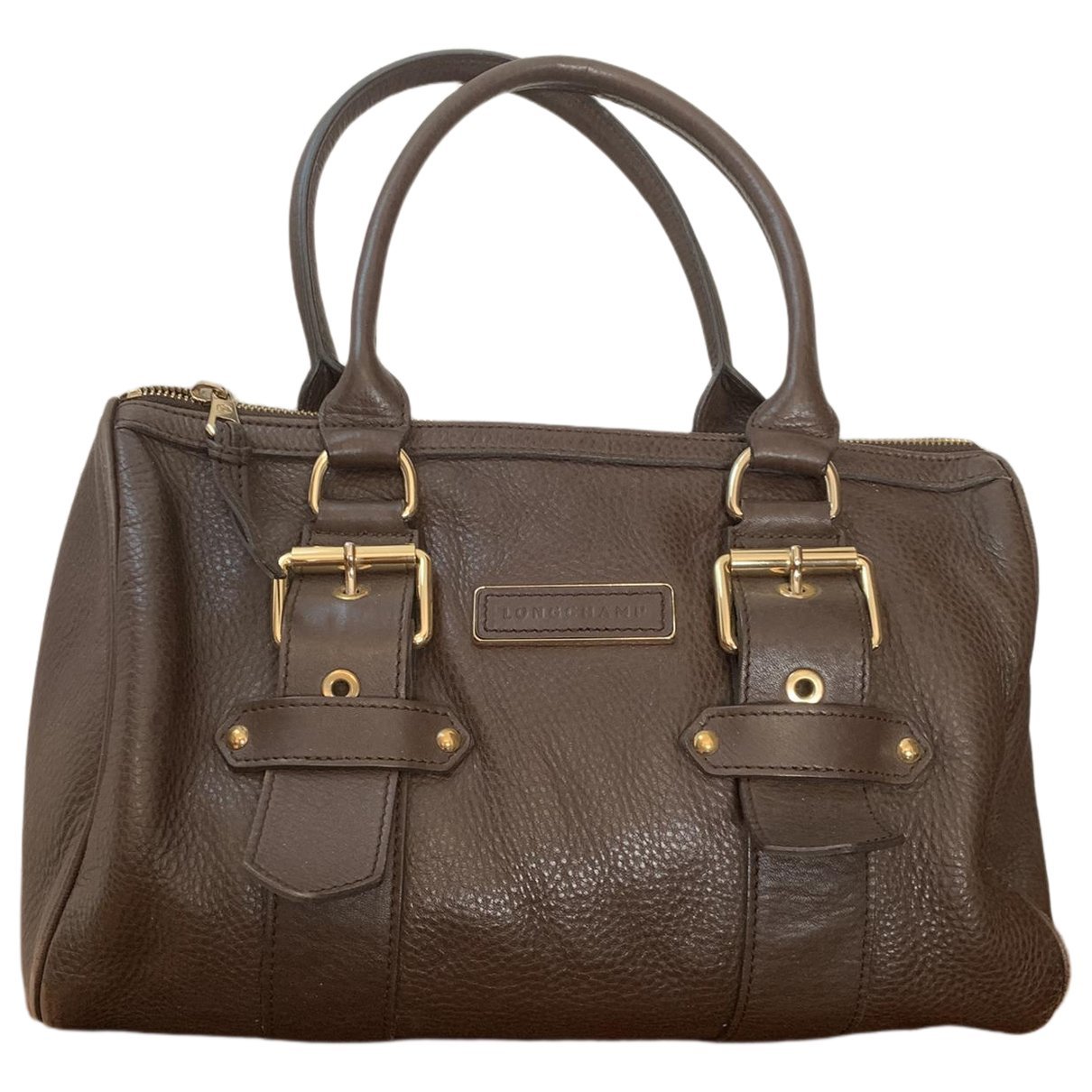 Mademoiselle leather clutch bag