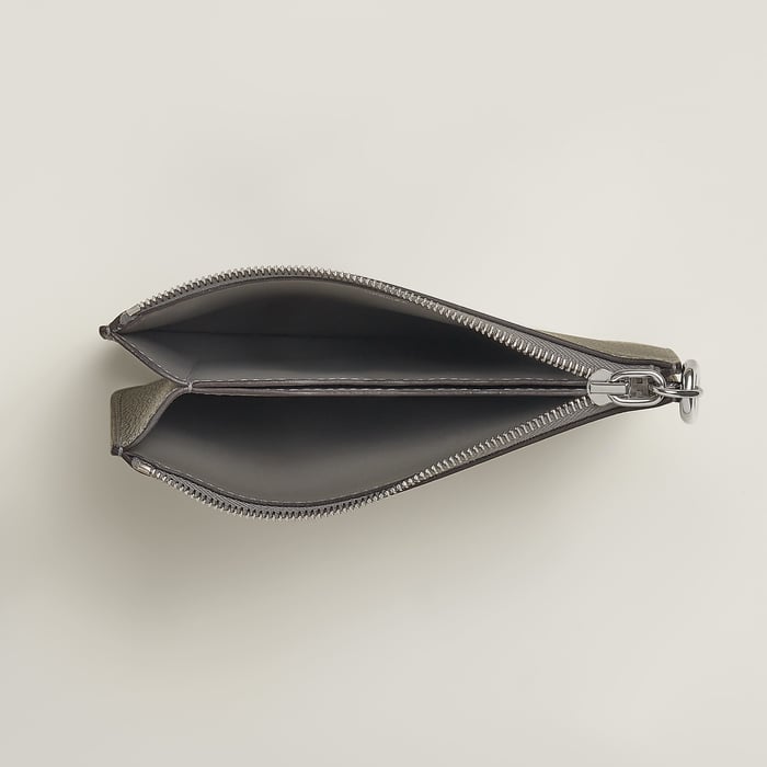 Gris Meyer Zipengo Chaine d'Ancre Card Holder