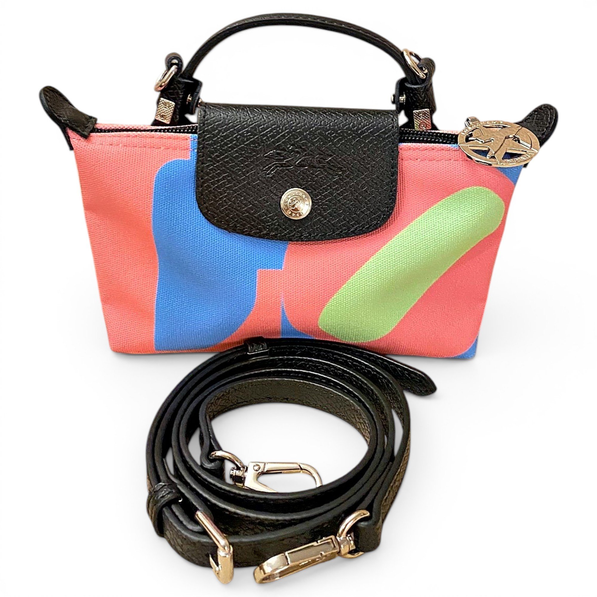 Pliage leather tote