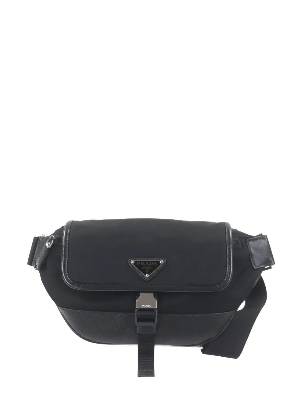 2013-2026 Saffiano Trimmed Tessuto belt bag