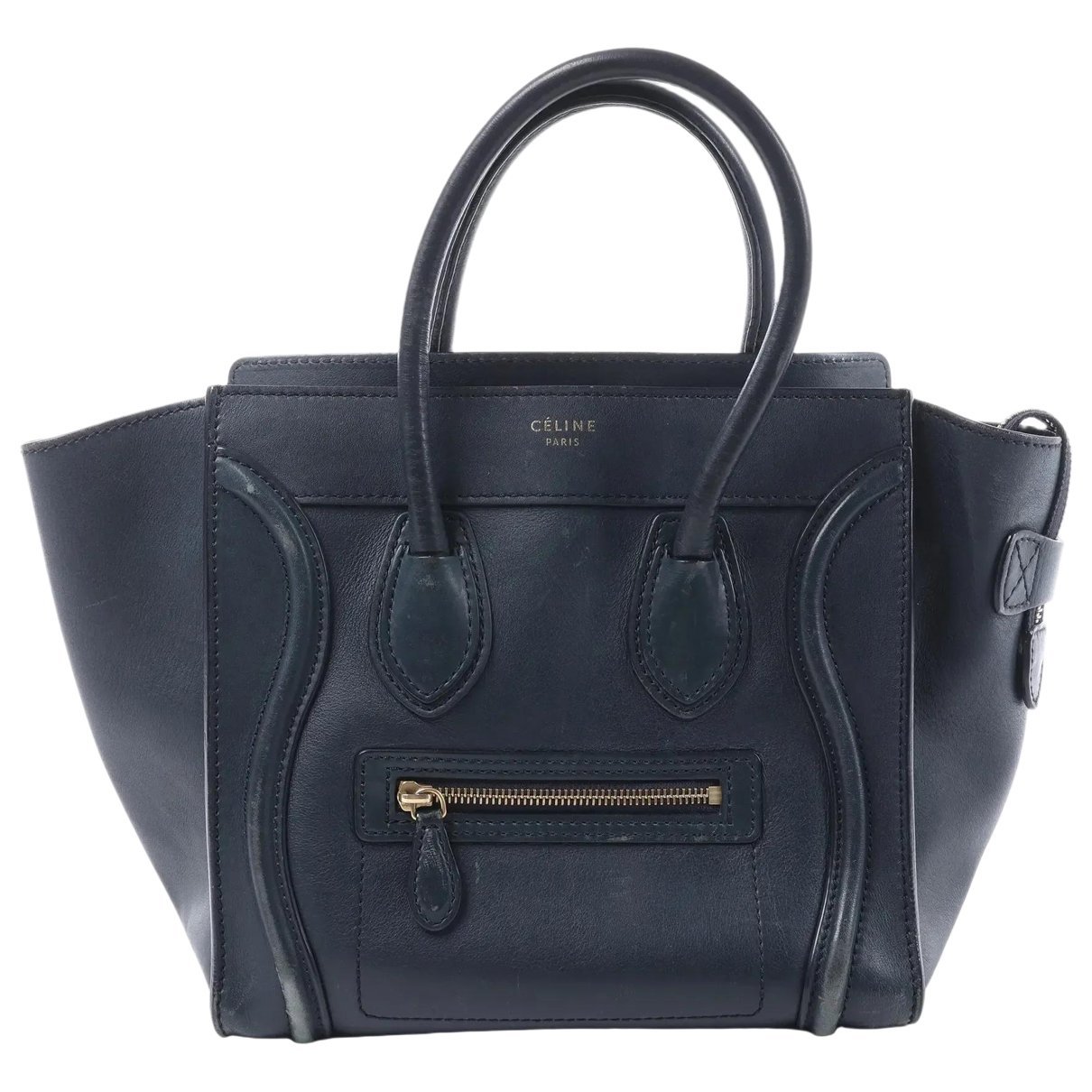 Luggage leather handbag