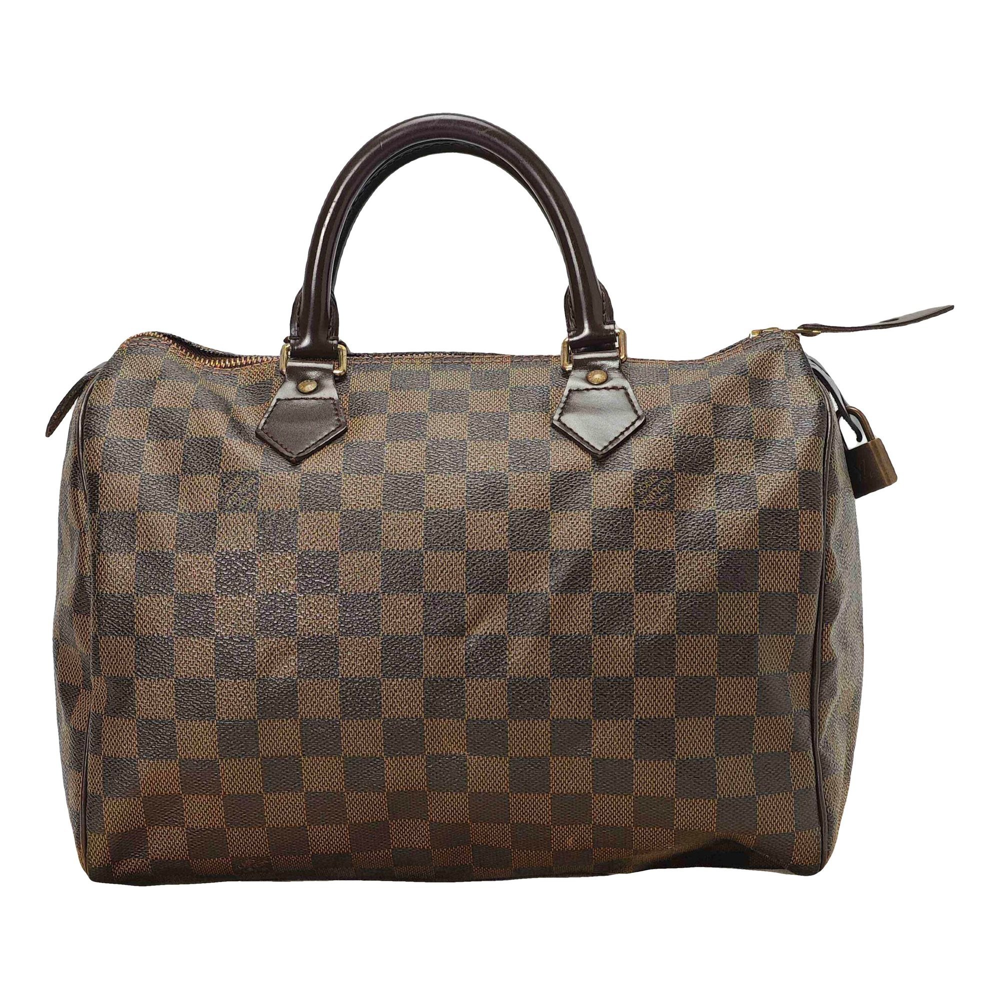 Speedy leather handbag