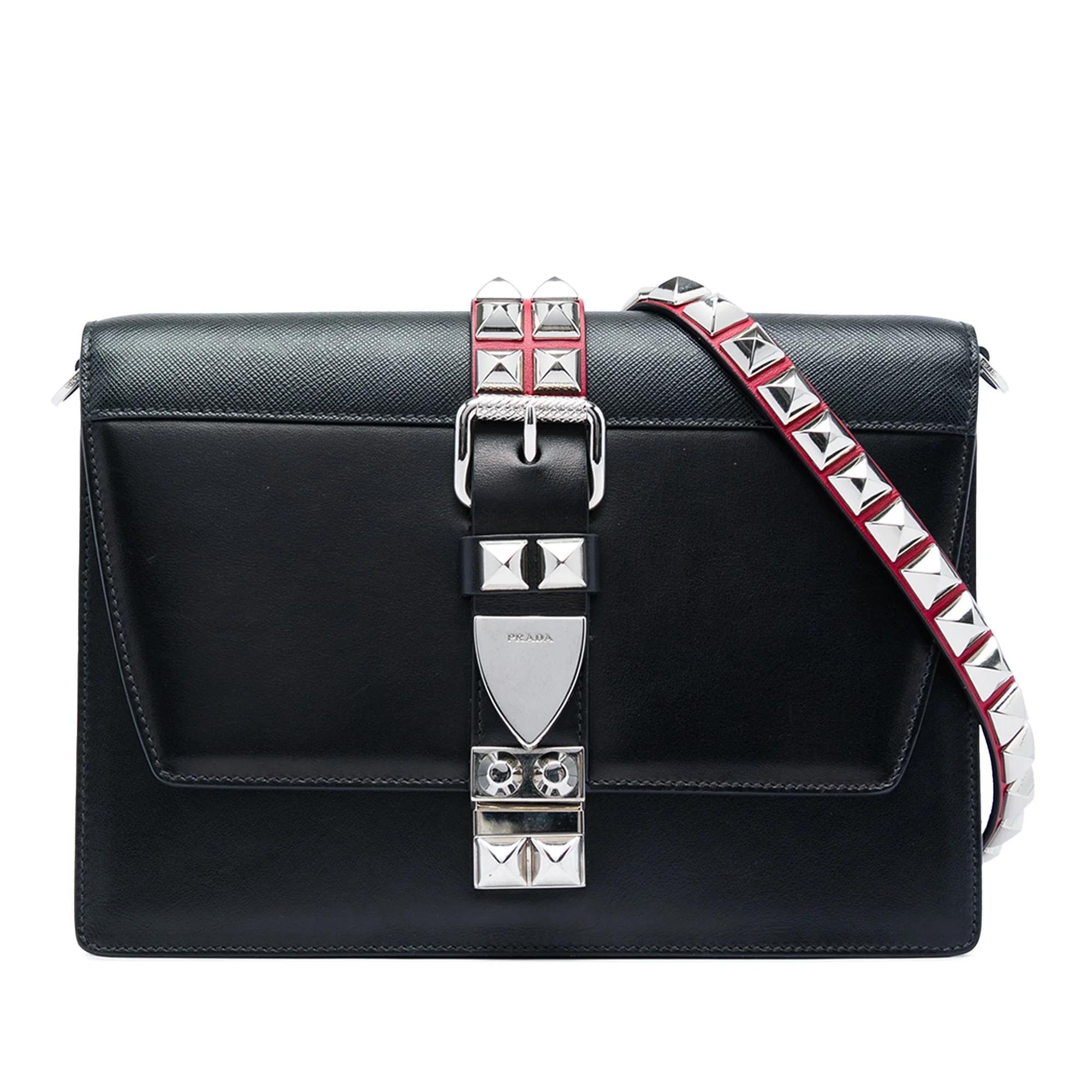 Elektra leather crossbody bag