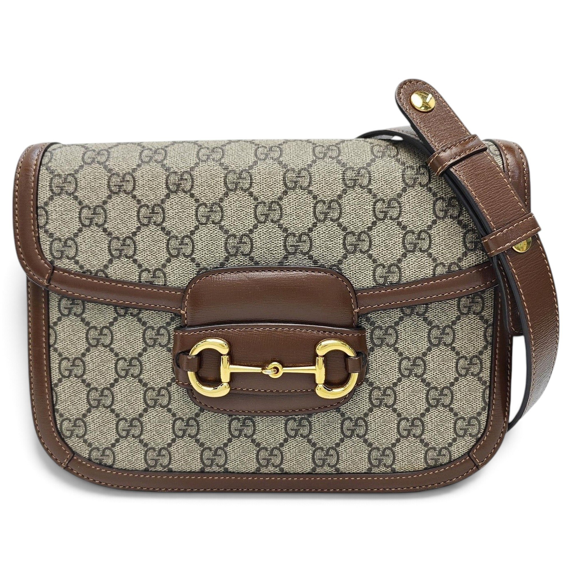 Handle Horsebit 1955 leather handbag