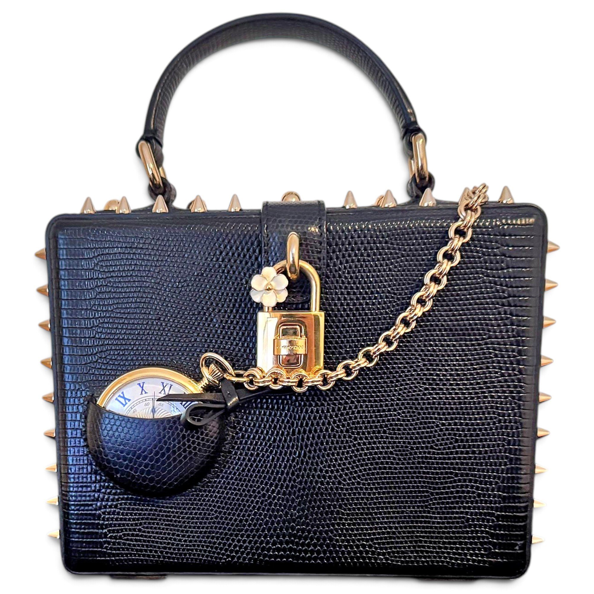 Dolce & Gabbana Dolce Box leather handbag