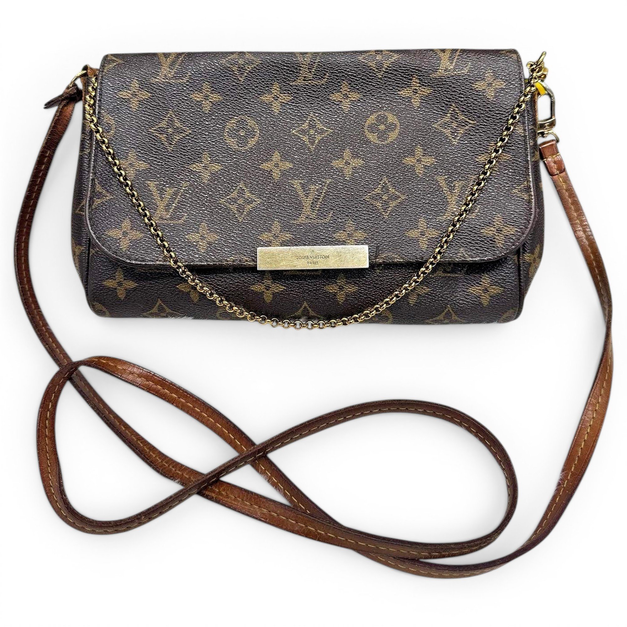 Leather crossbody bag