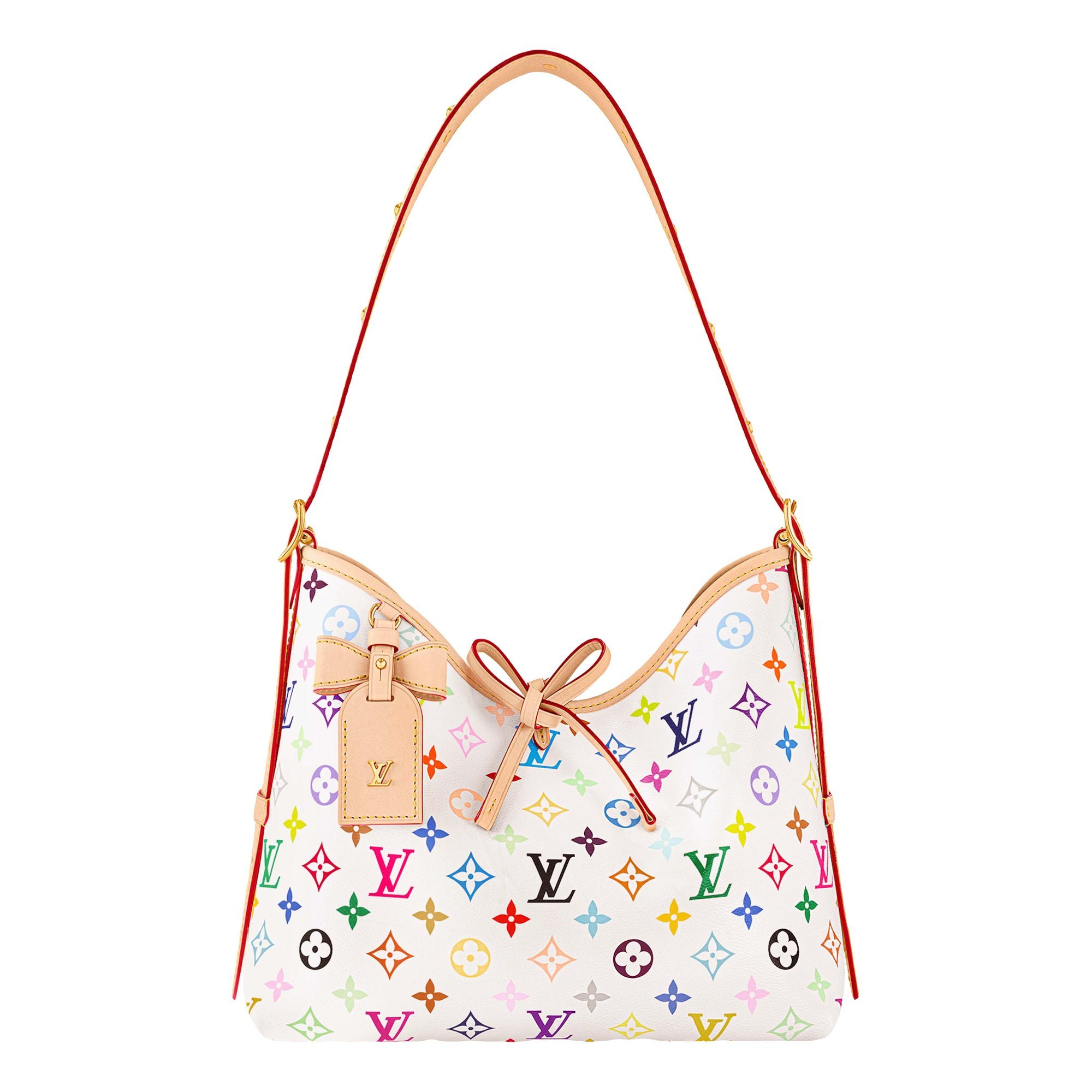 Louis Vuitton Carry All leather handbag