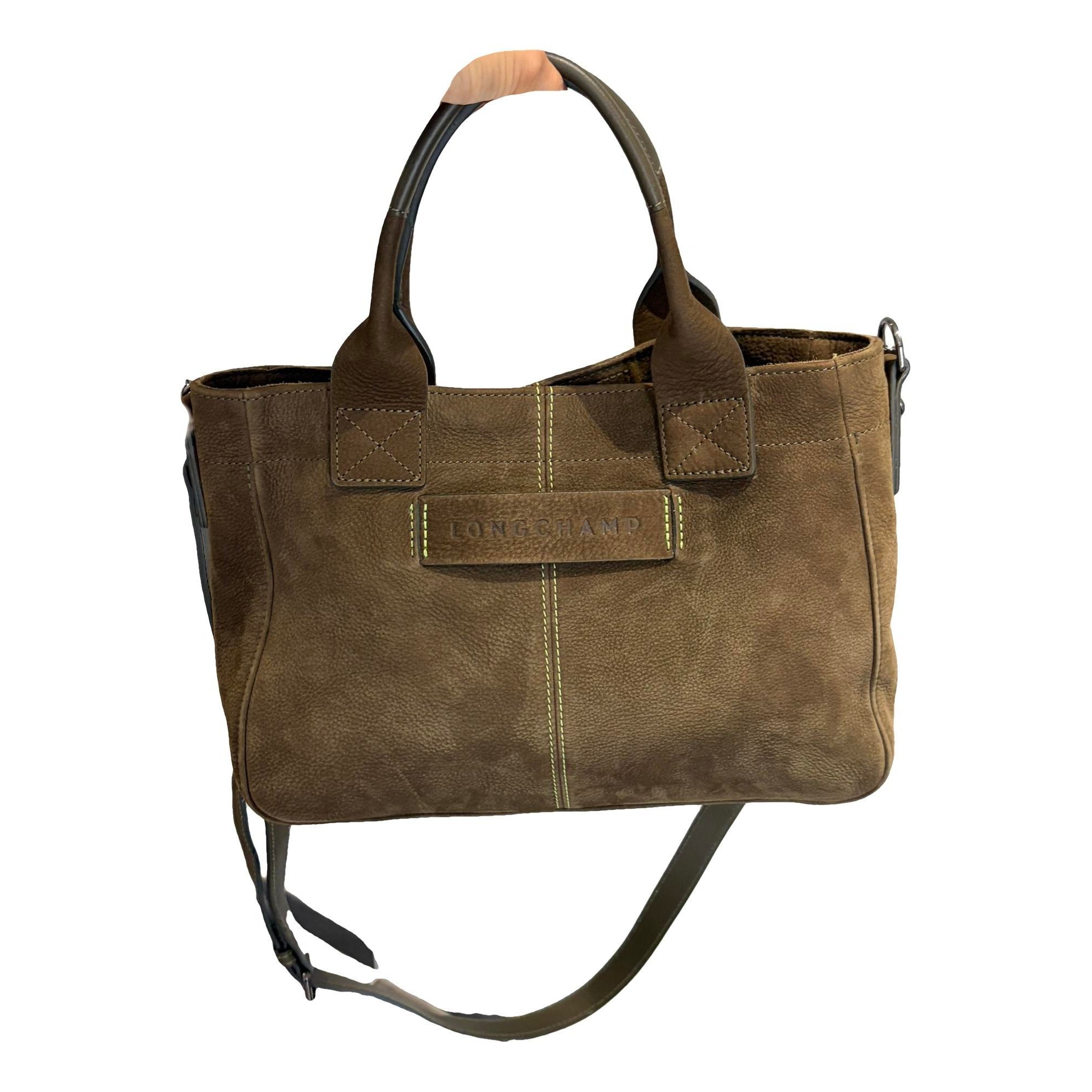 3D leather crossbody bag