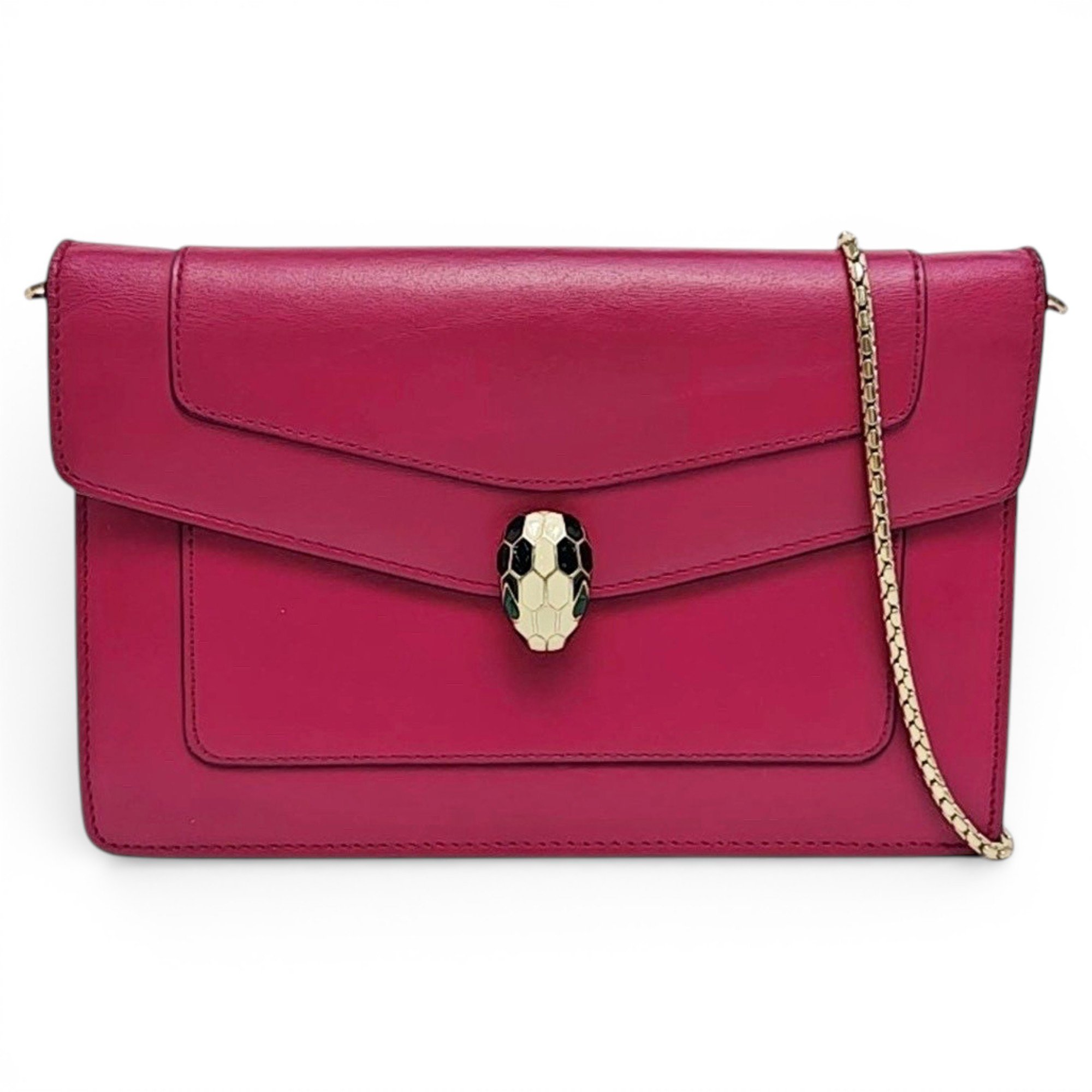 Serpenti leather crossbody bag