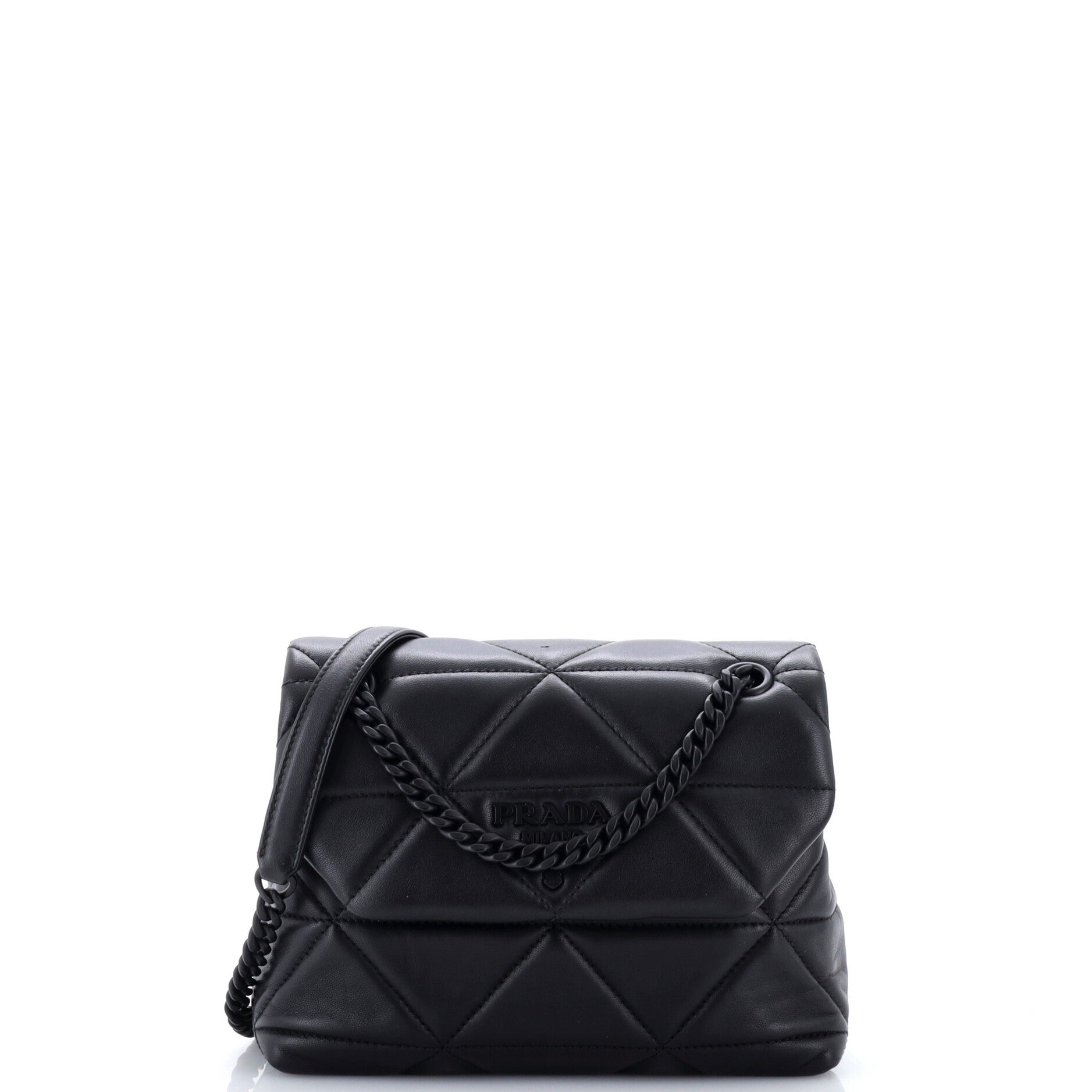 Spectrum Flap Bag Quilted Nappa Leather Small