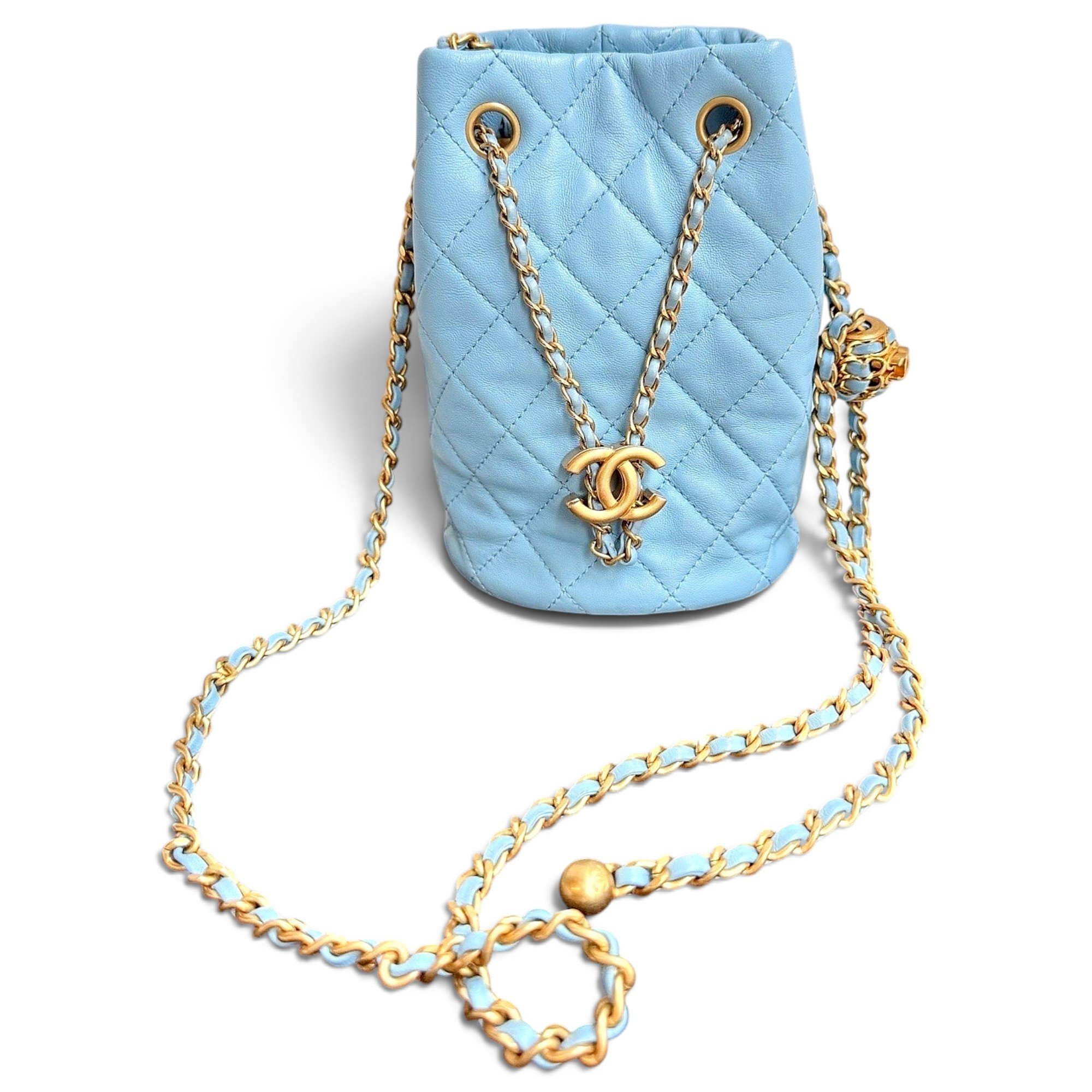 Gabrielle Bucket leather bag
