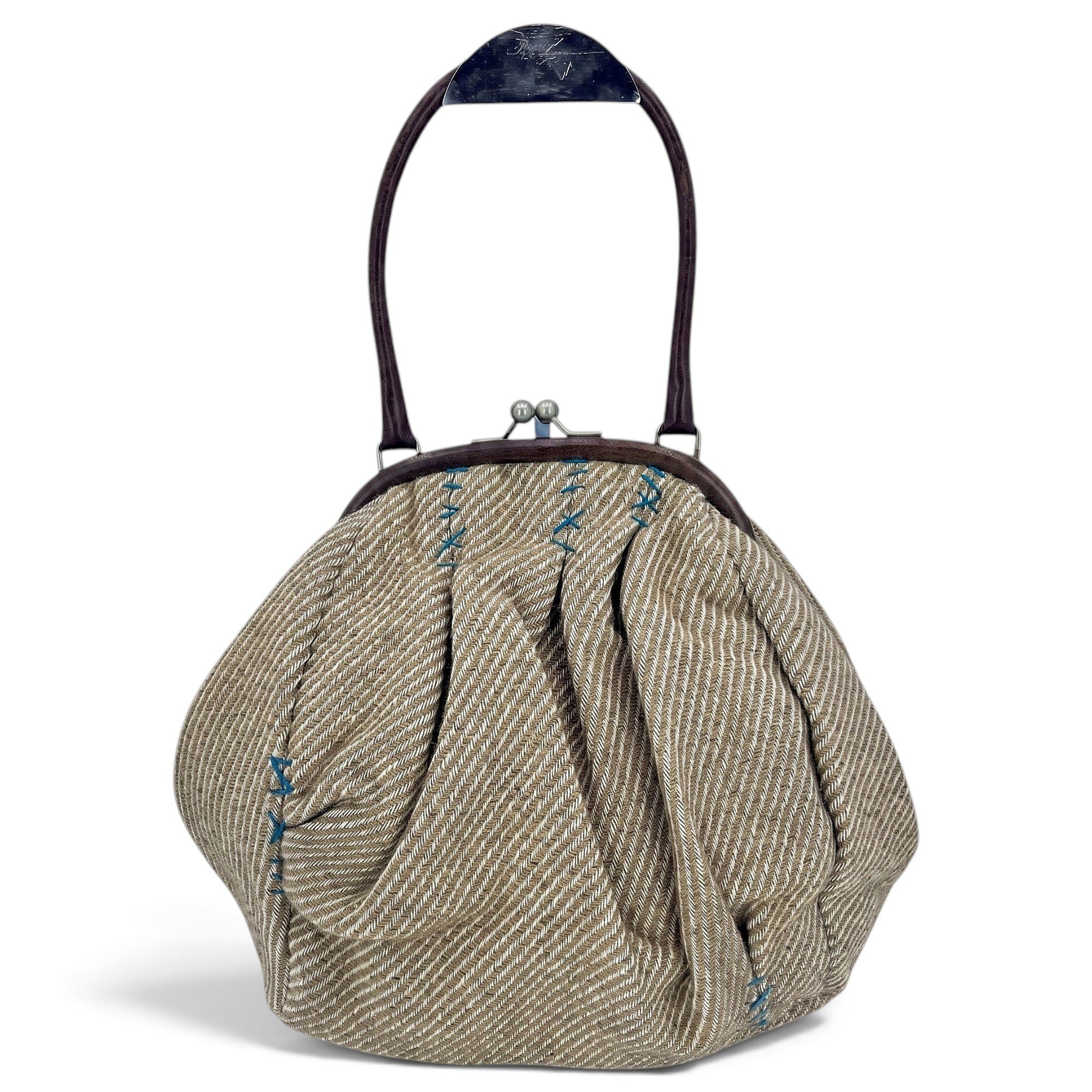 Leather handbag