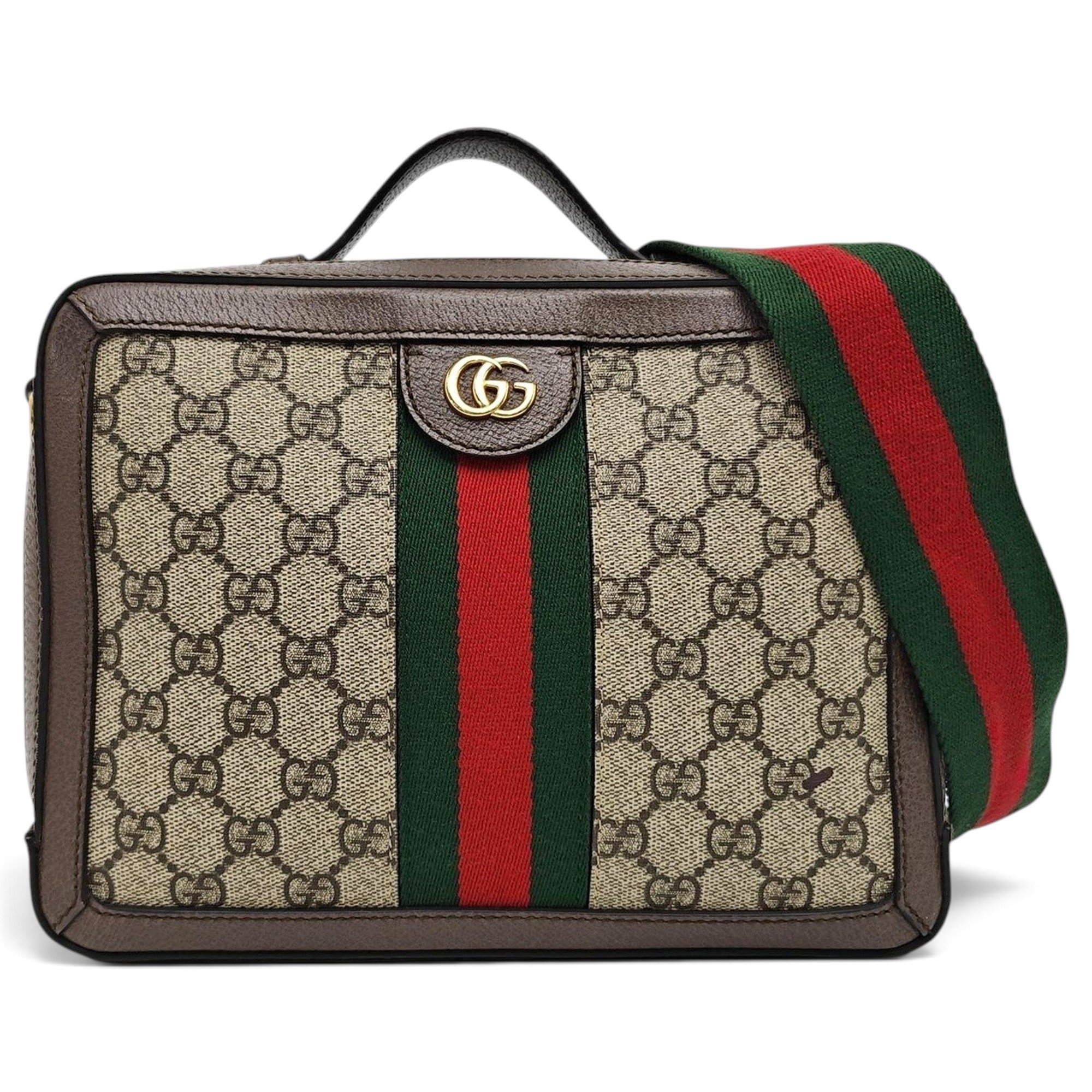 Ophidia leather handbag