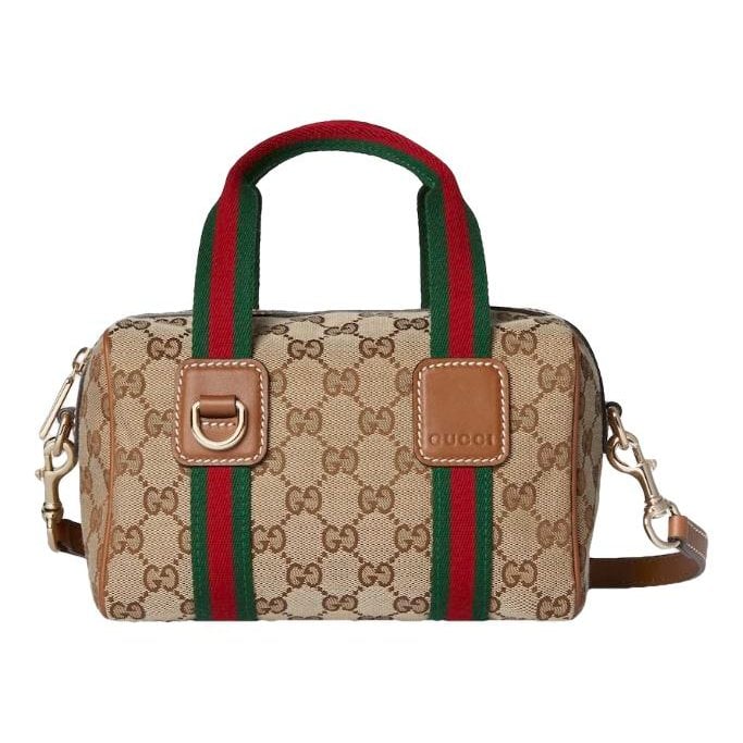Ophidia Boston cloth handbag