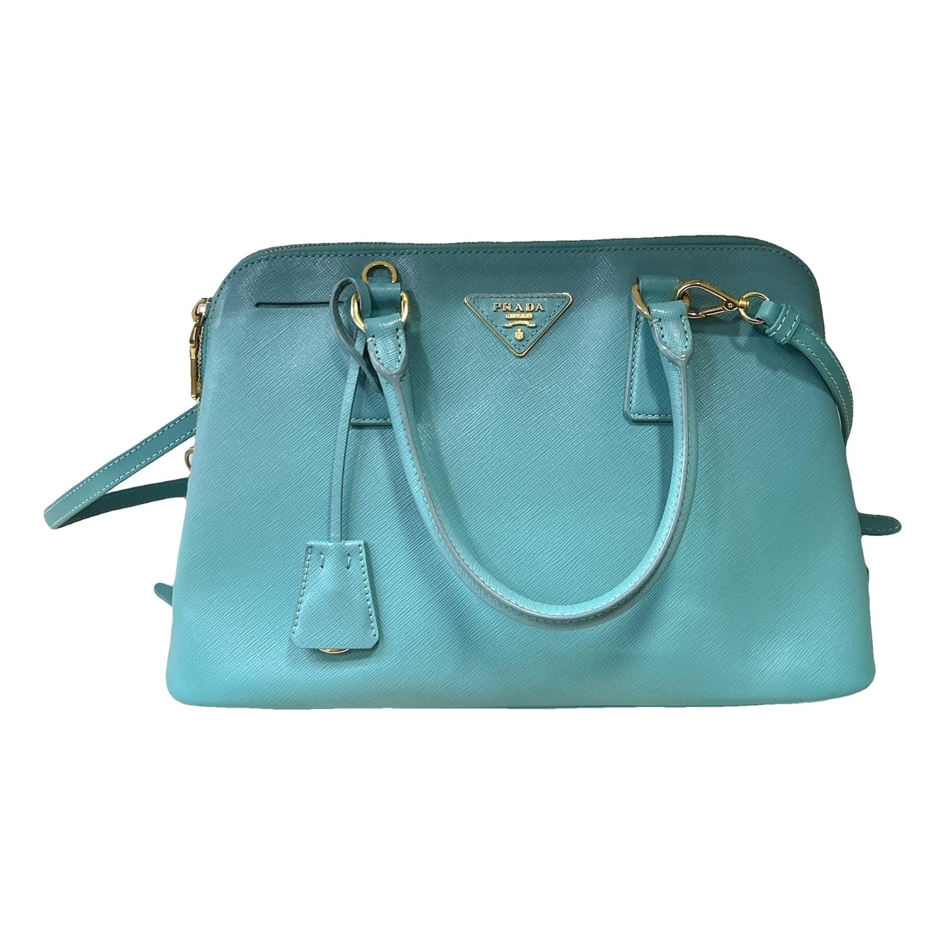 Promenade leather handbag