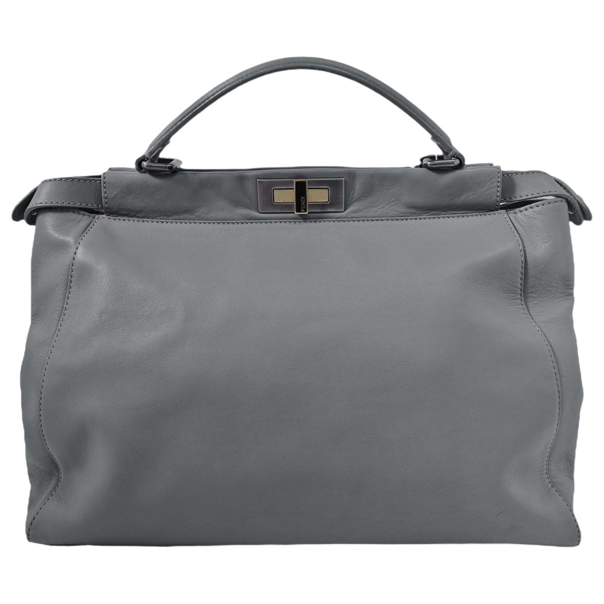 Peekaboo leather handbag