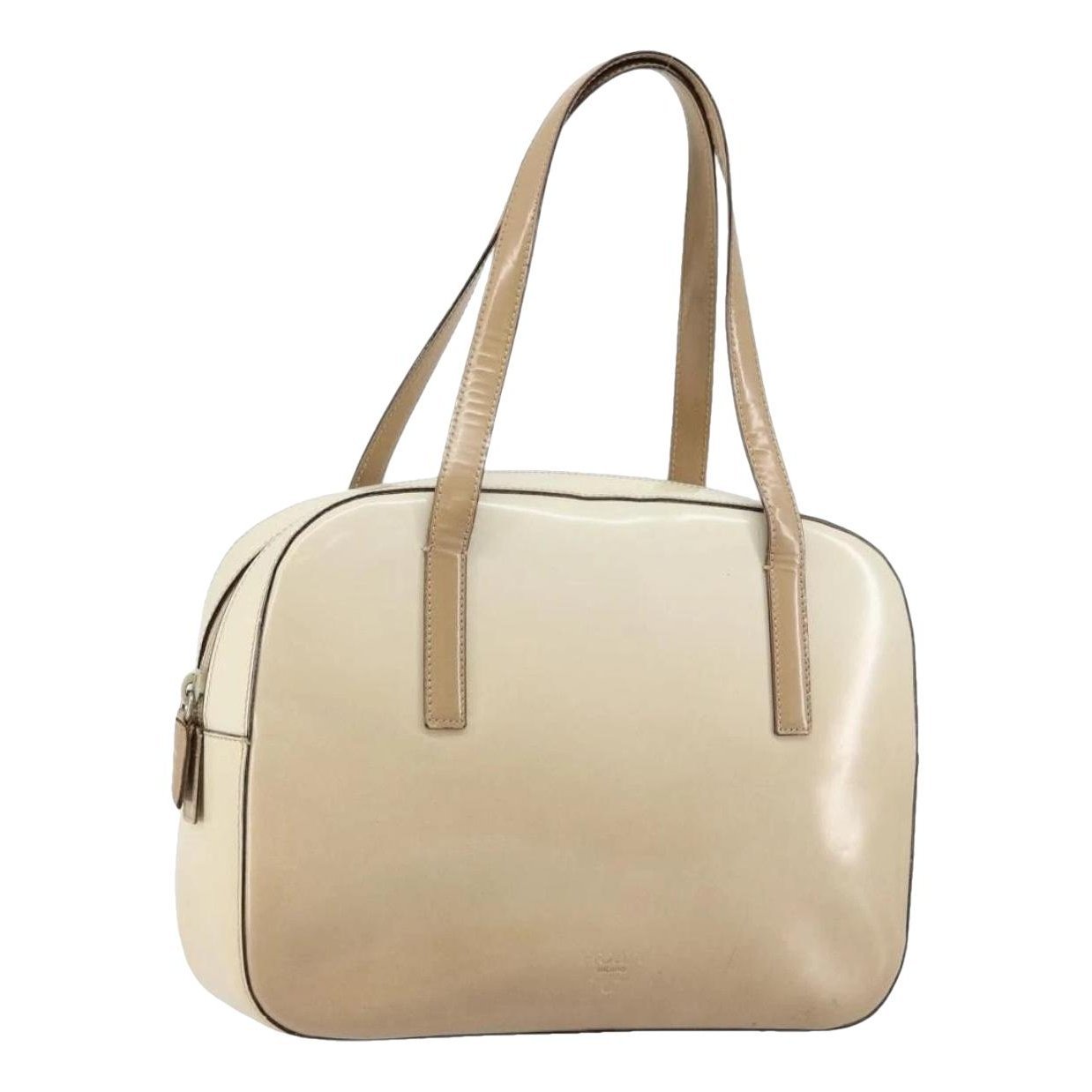 Patent leather handbag